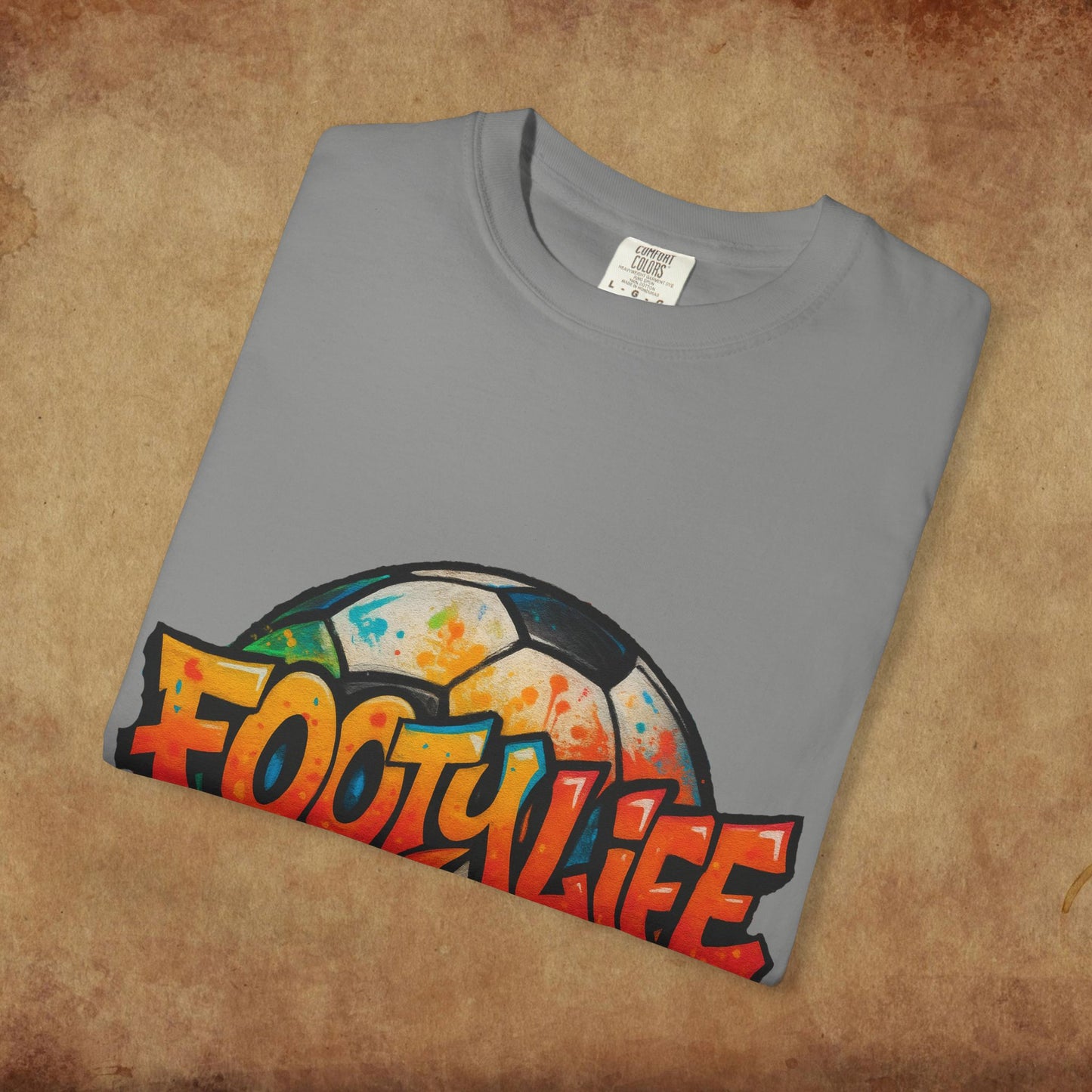 Footy Life Unisex Garment-Dyed T-Shirt