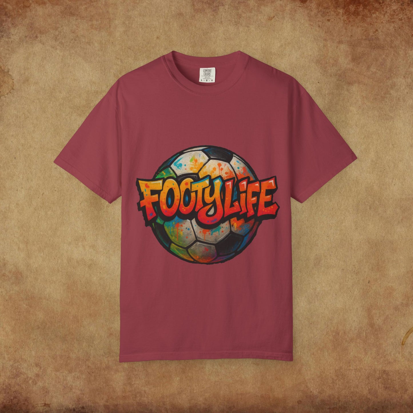 Footy Life Unisex Garment-Dyed T-Shirt