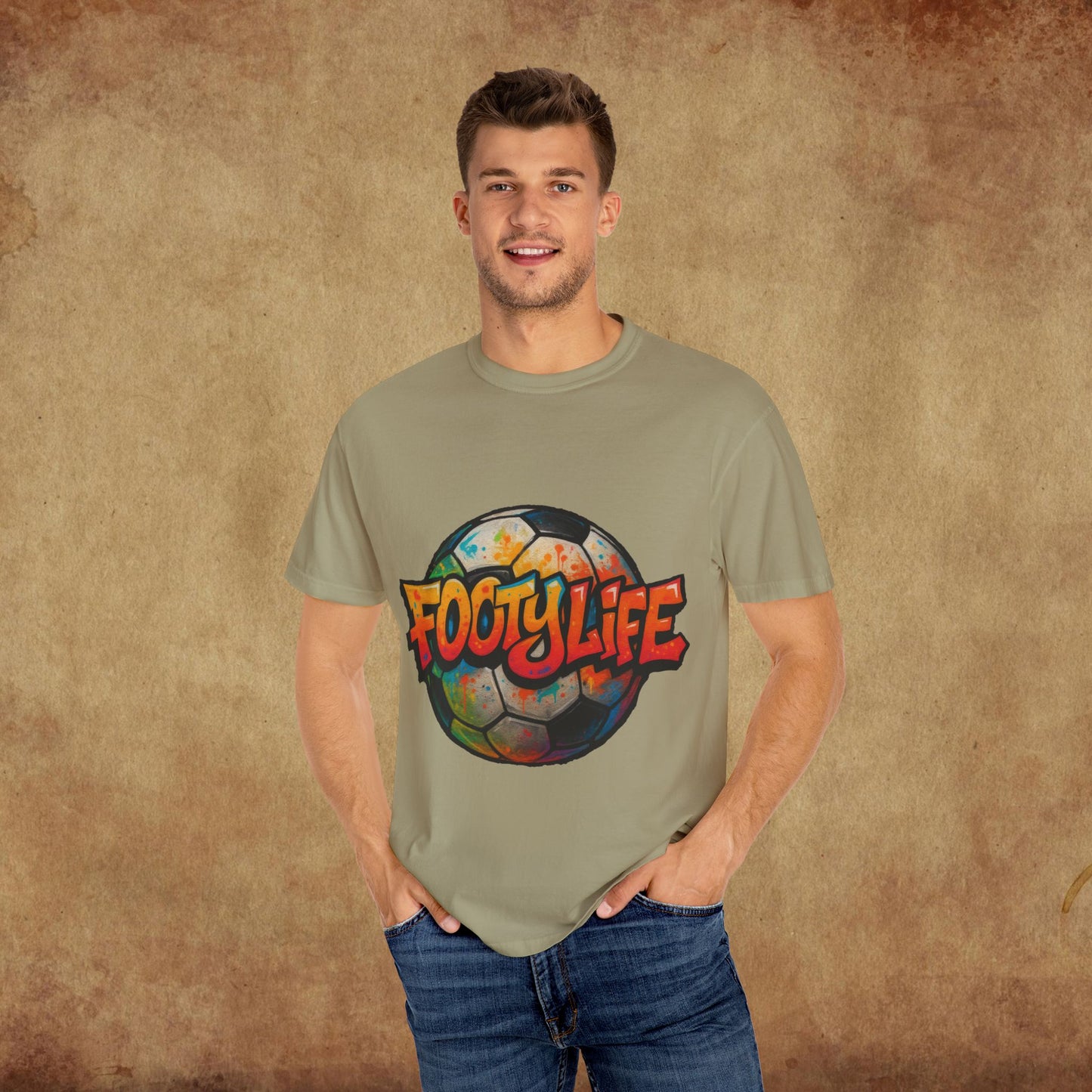 Footy Life Unisex Garment-Dyed T-Shirt