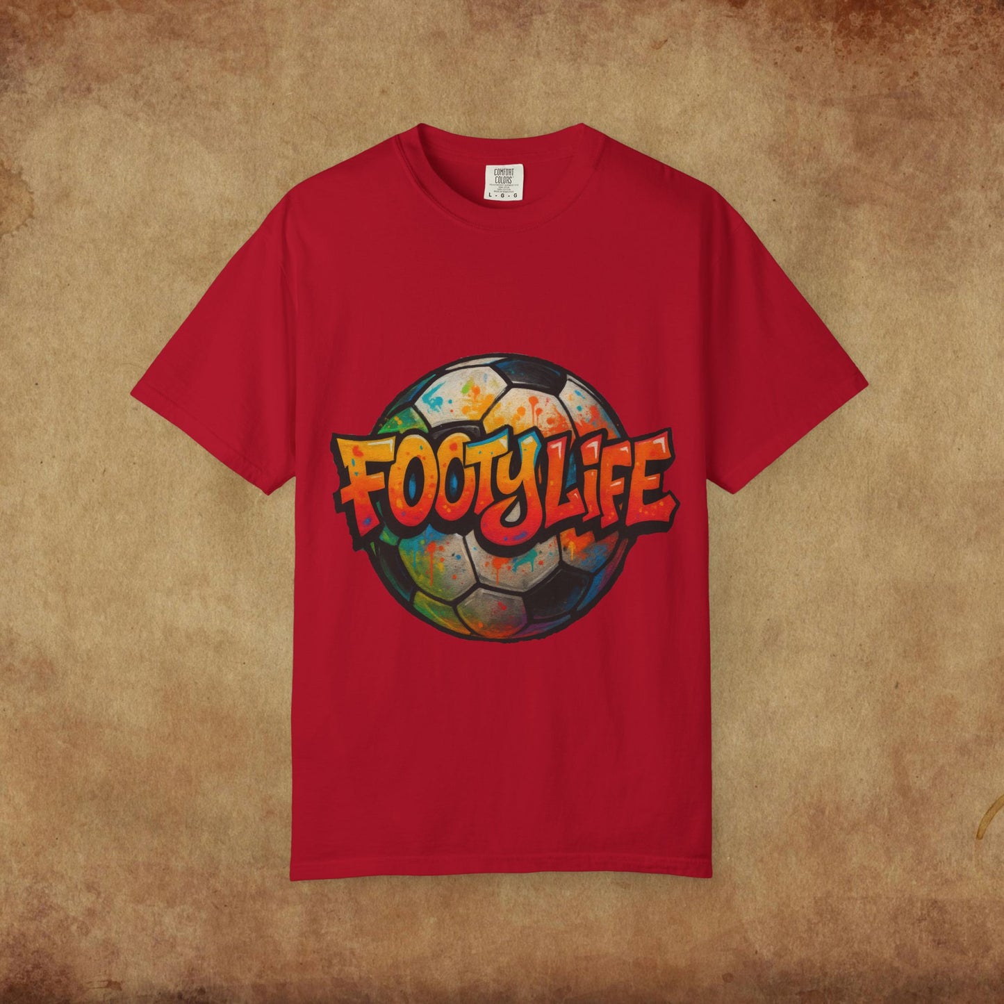 Footy Life Unisex Garment-Dyed T-Shirt