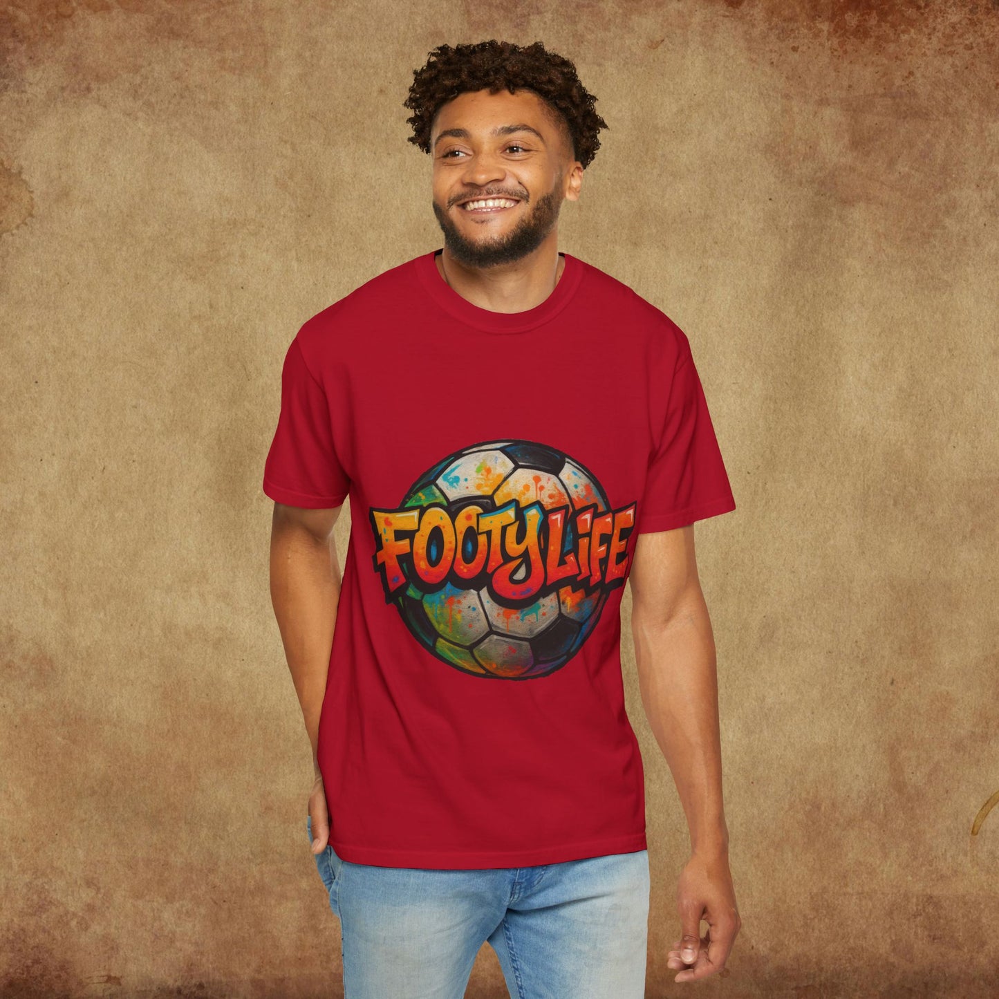 Footy Life Unisex Garment-Dyed T-Shirt