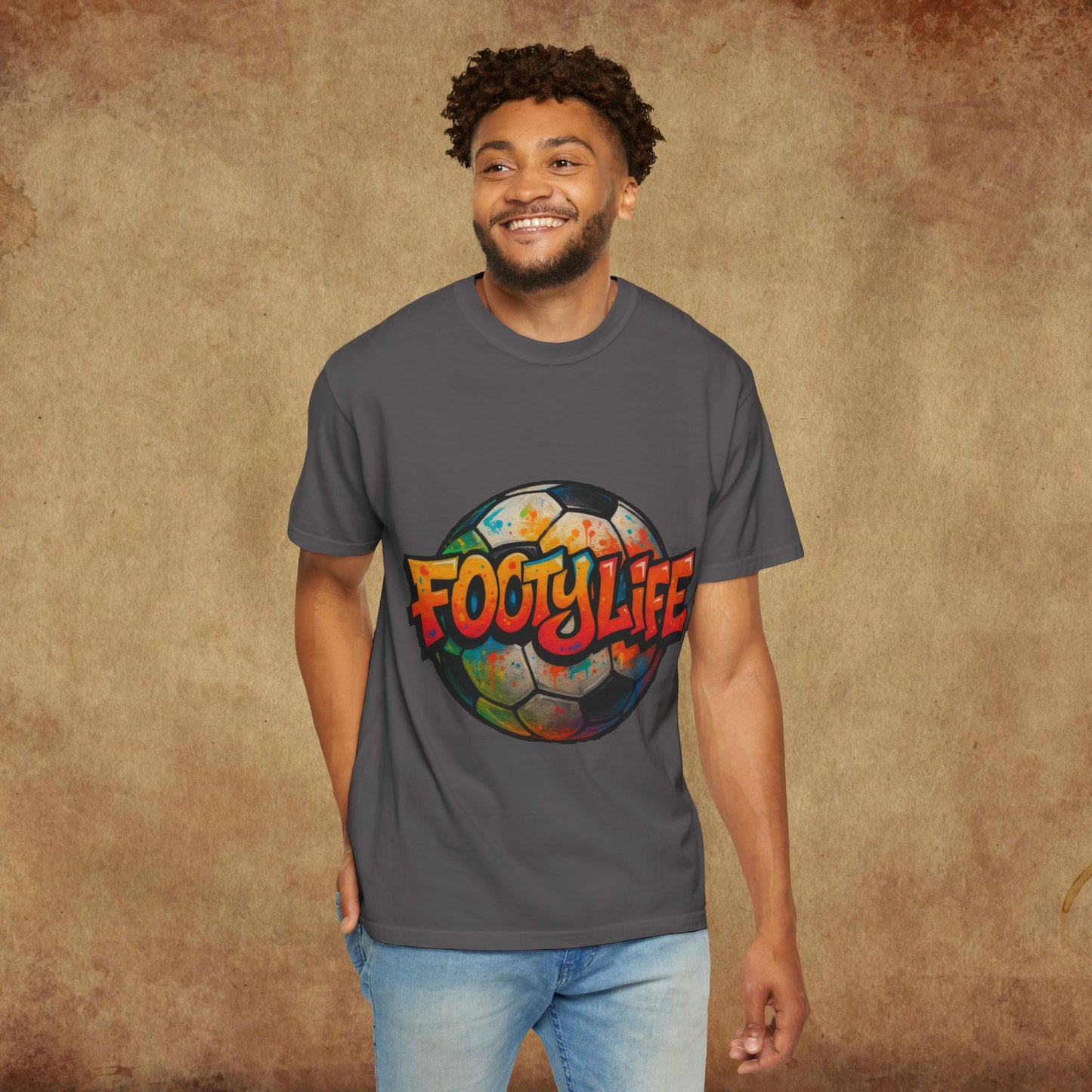 Footy Life Unisex Garment-Dyed T-Shirt