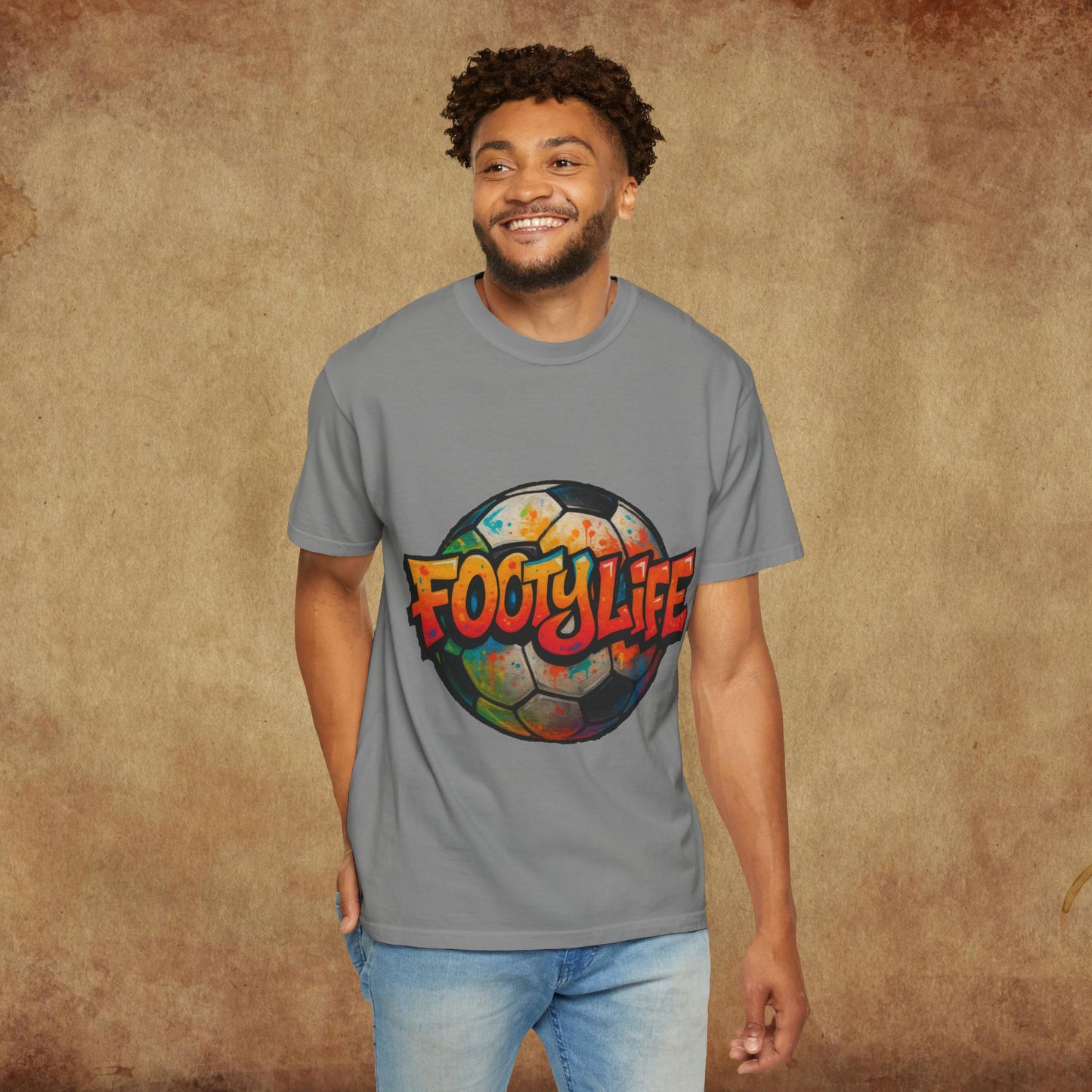 Footy Life Unisex Garment-Dyed T-Shirt
