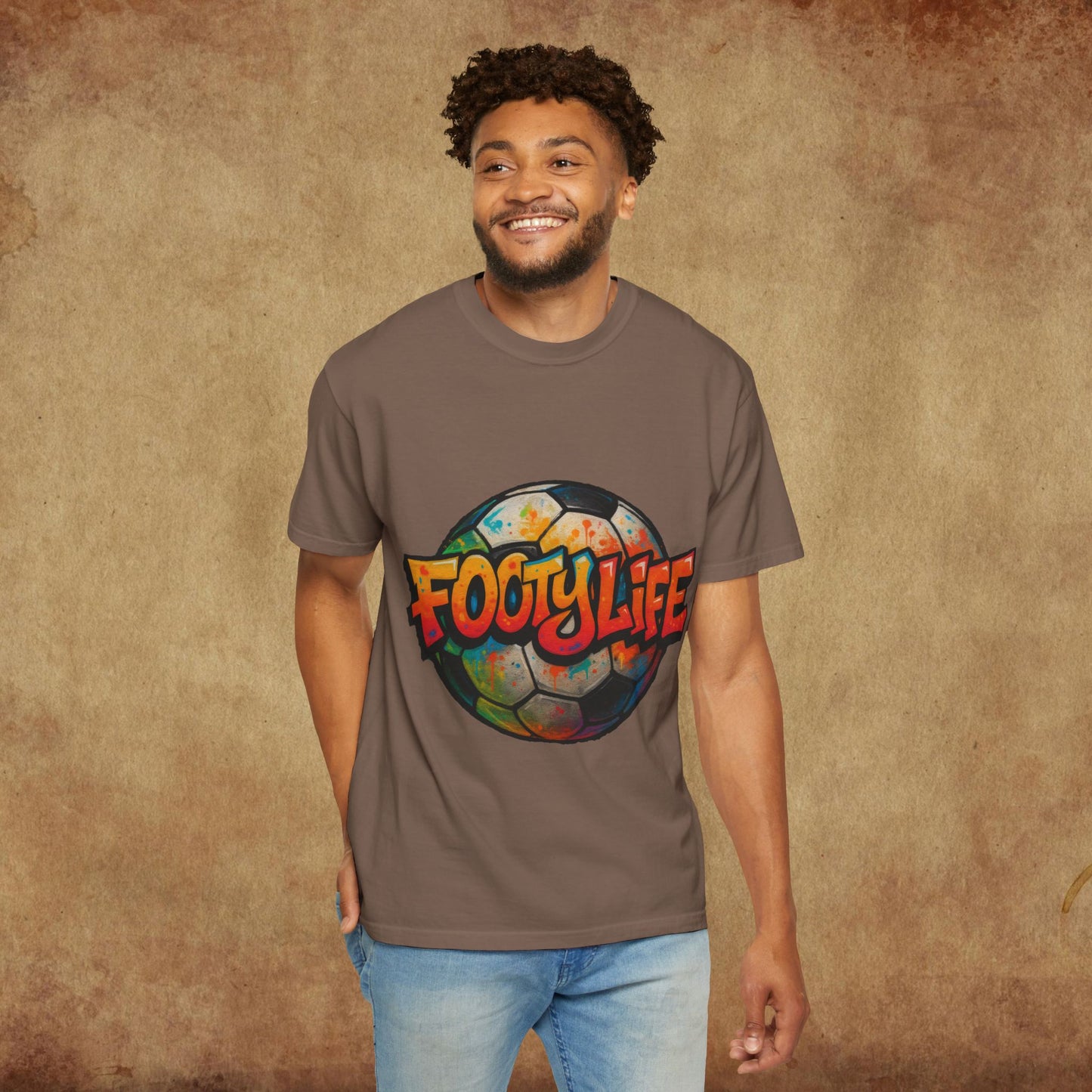 Footy Life Unisex Garment-Dyed T-Shirt