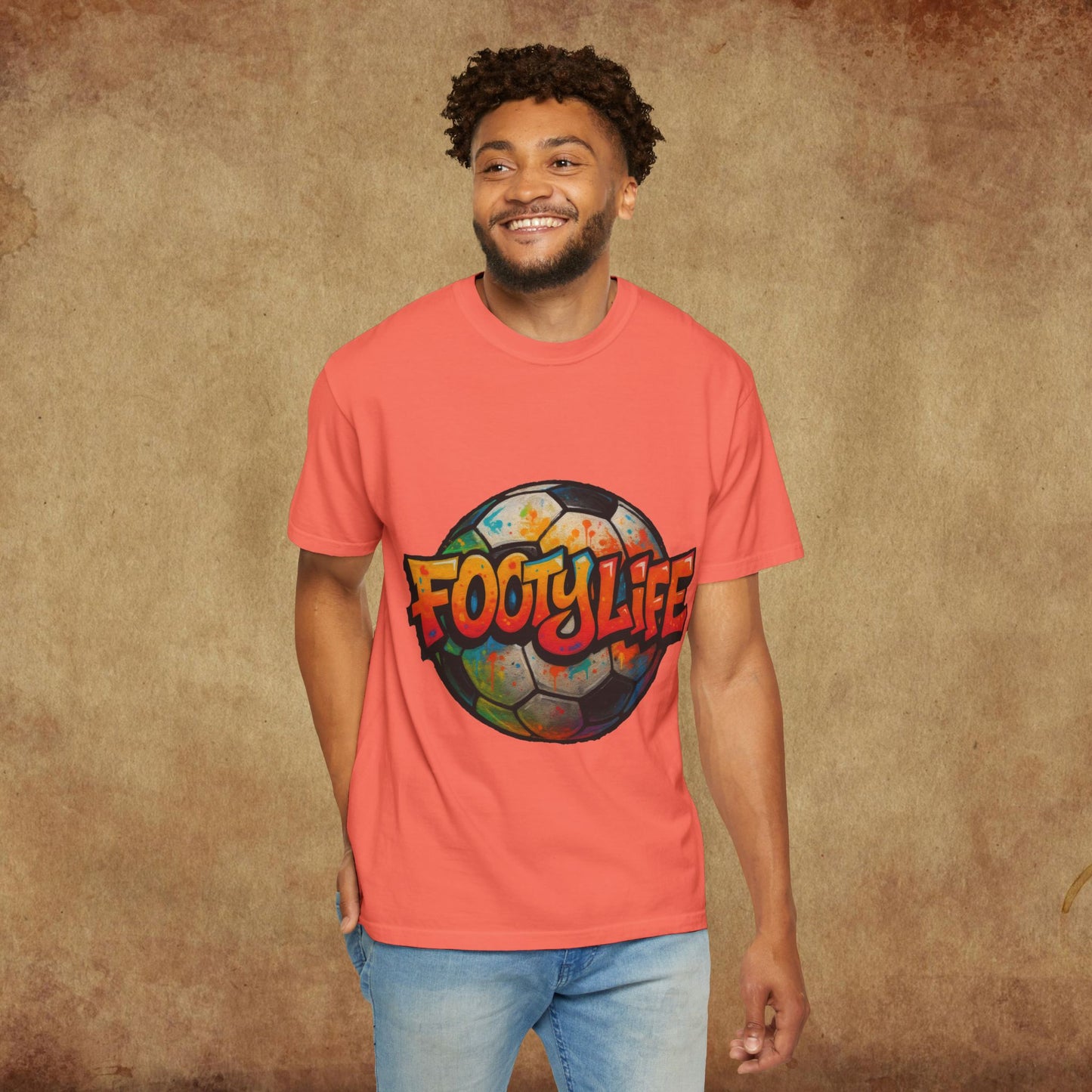 Footy Life Unisex Garment-Dyed T-Shirt