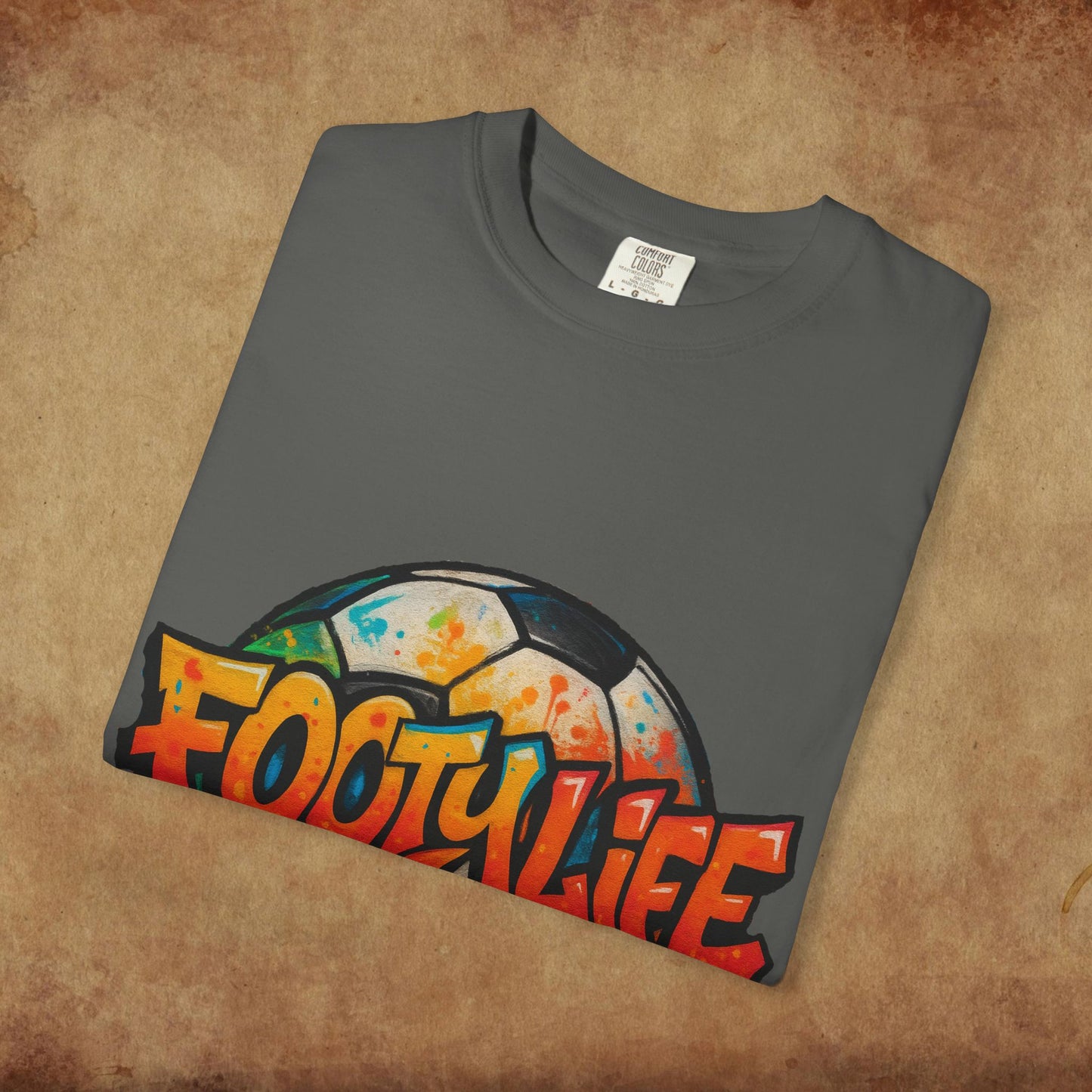 Footy Life Unisex Garment-Dyed T-Shirt