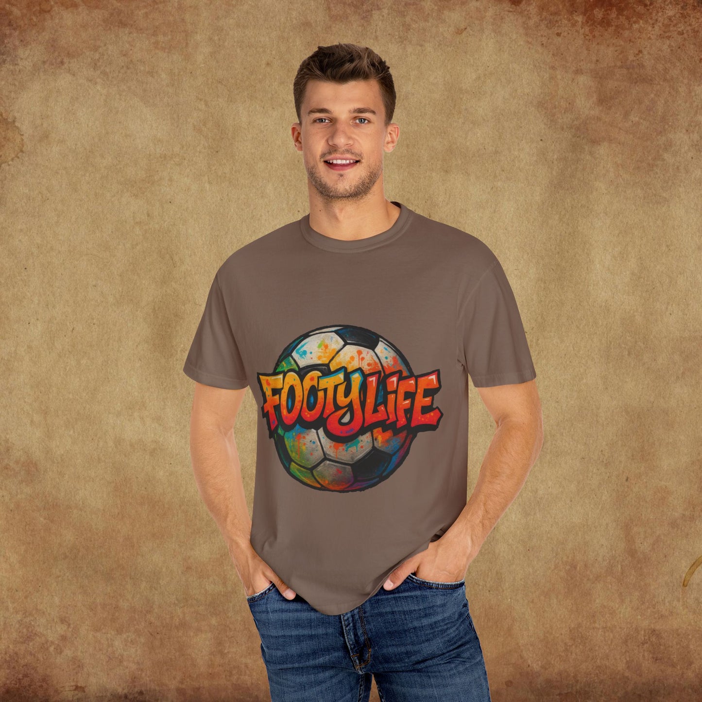 Footy Life Unisex Garment-Dyed T-Shirt