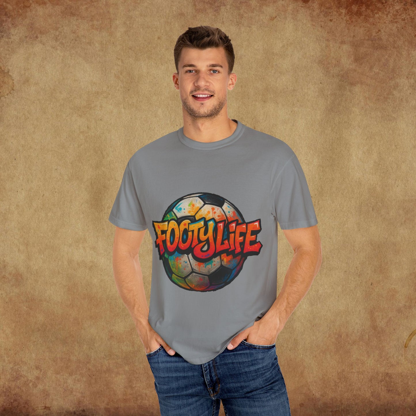 Footy Life Unisex Garment-Dyed T-Shirt