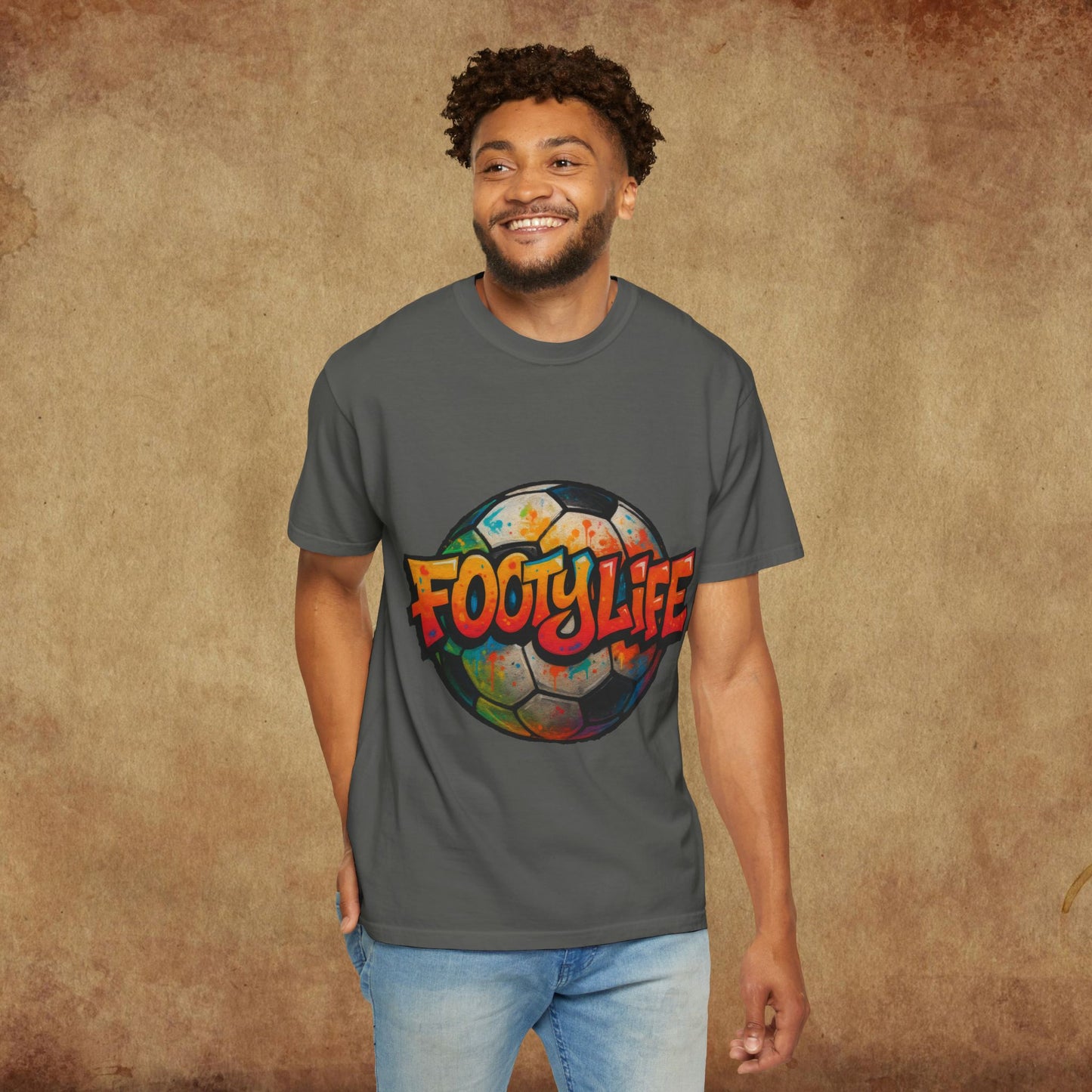 Footy Life Unisex Garment-Dyed T-Shirt