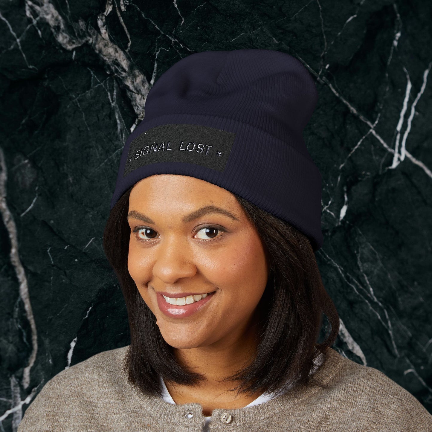 Signal Lost Classic Cuffed Beanie