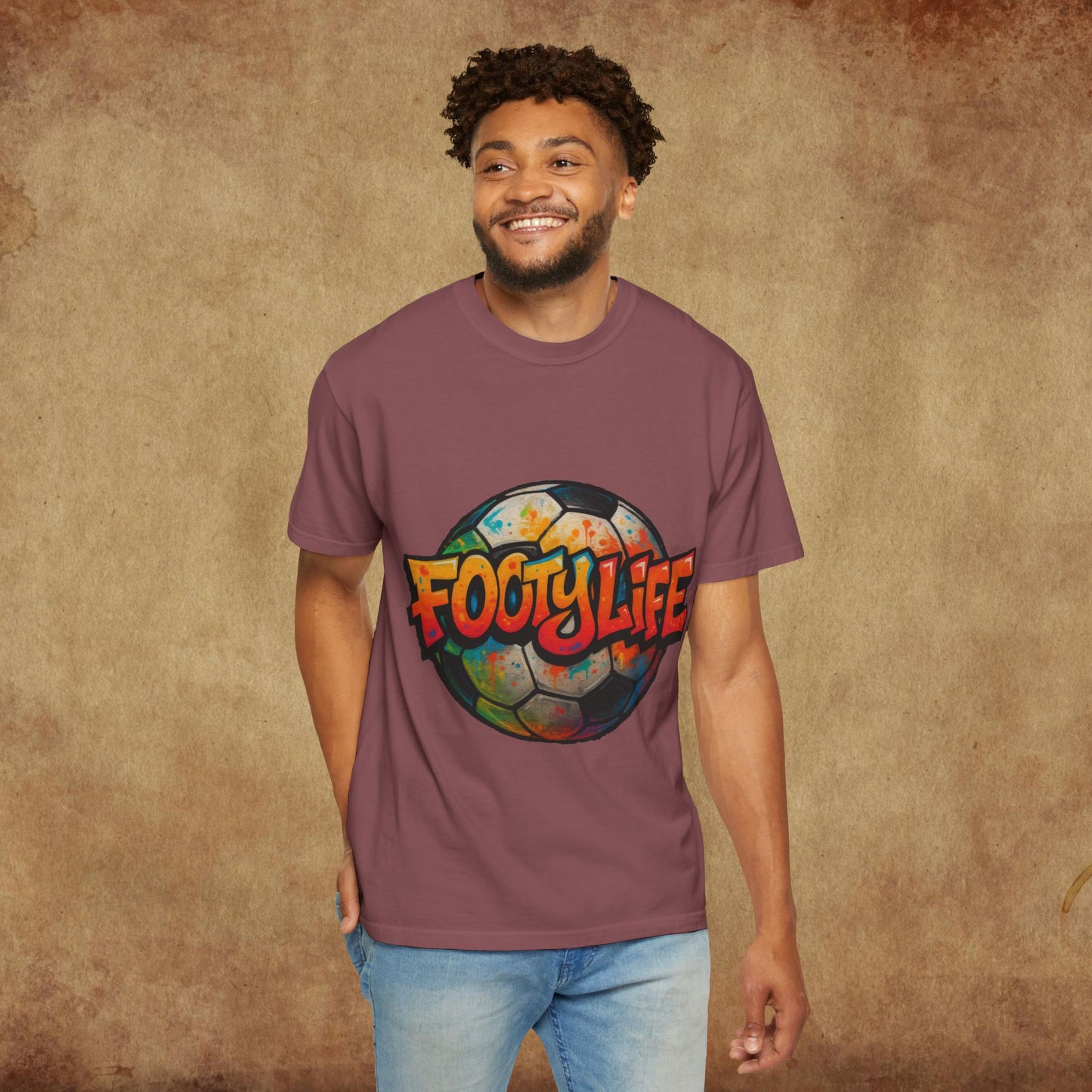 Footy Life Unisex Garment-Dyed T-Shirt