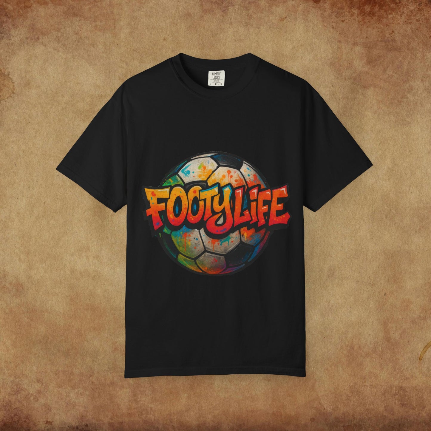Footy Life Unisex Garment-Dyed T-Shirt
