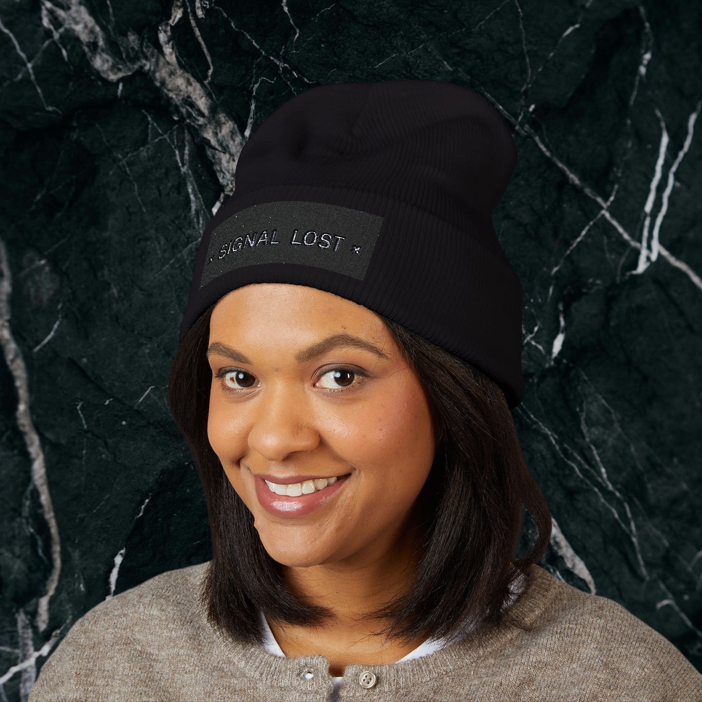 Signal Lost Classic Cuffed Beanie