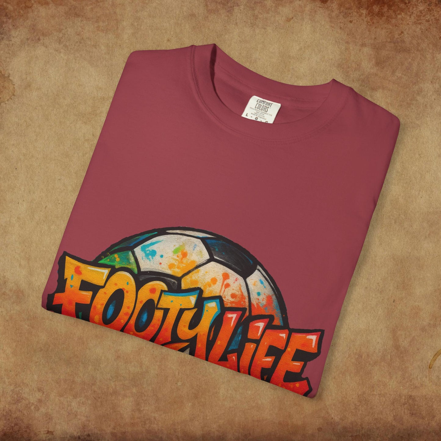 Footy Life Unisex Garment-Dyed T-Shirt