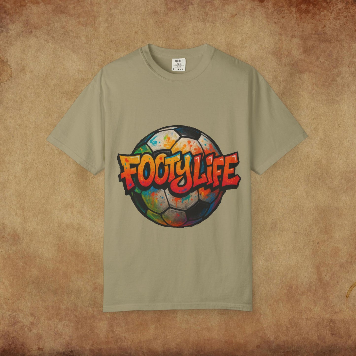 Footy Life Unisex Garment-Dyed T-Shirt
