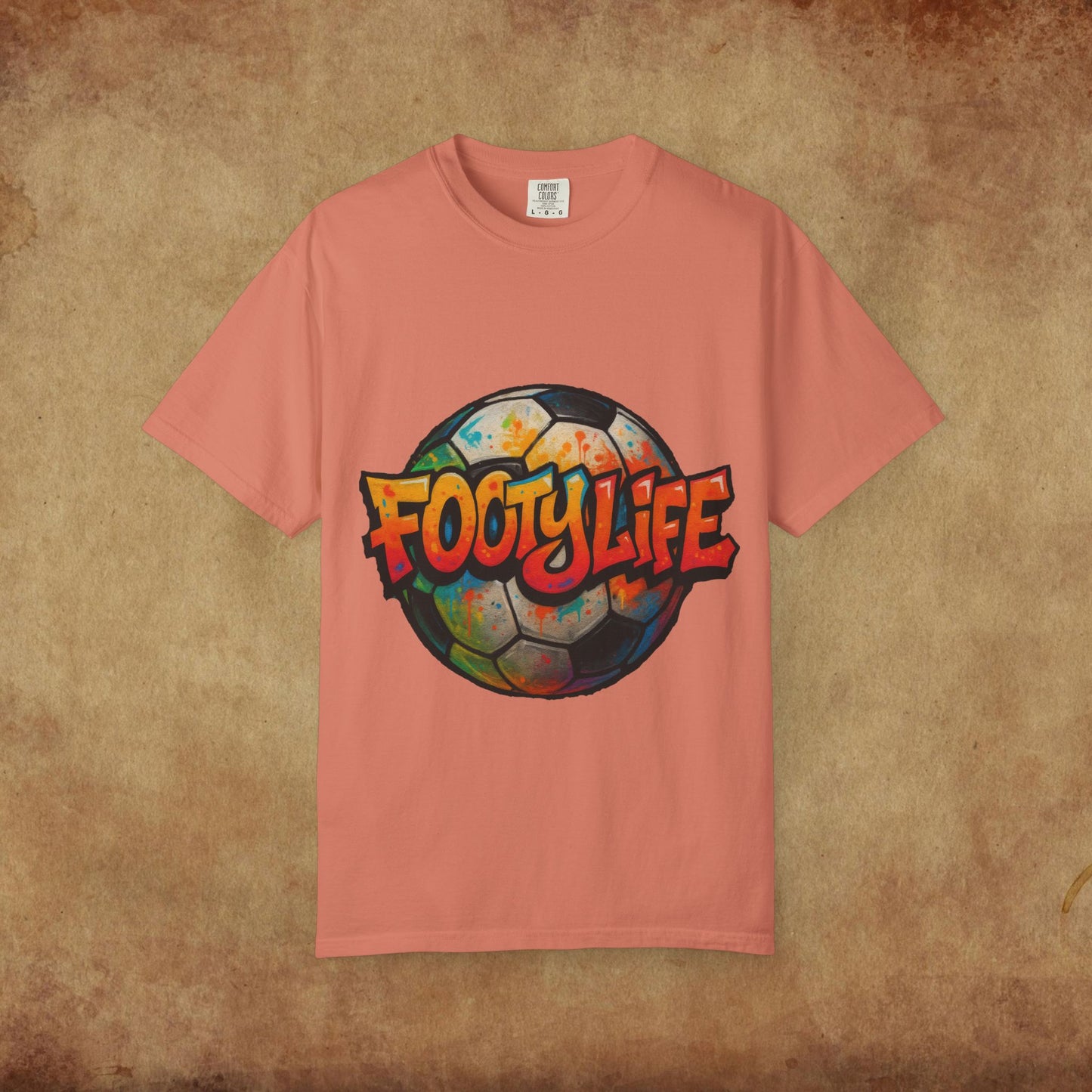 Footy Life Unisex Garment-Dyed T-Shirt