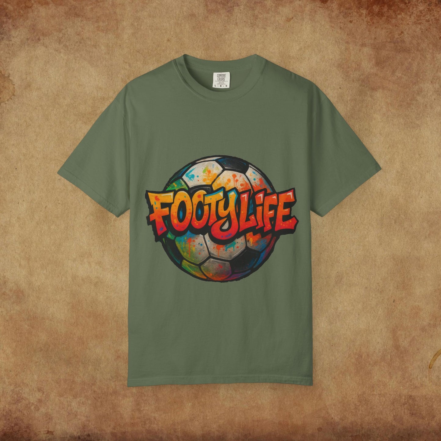 Footy Life Unisex Garment-Dyed T-Shirt
