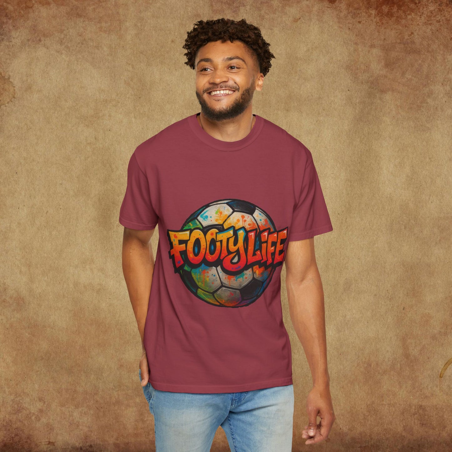Footy Life Unisex Garment-Dyed T-Shirt