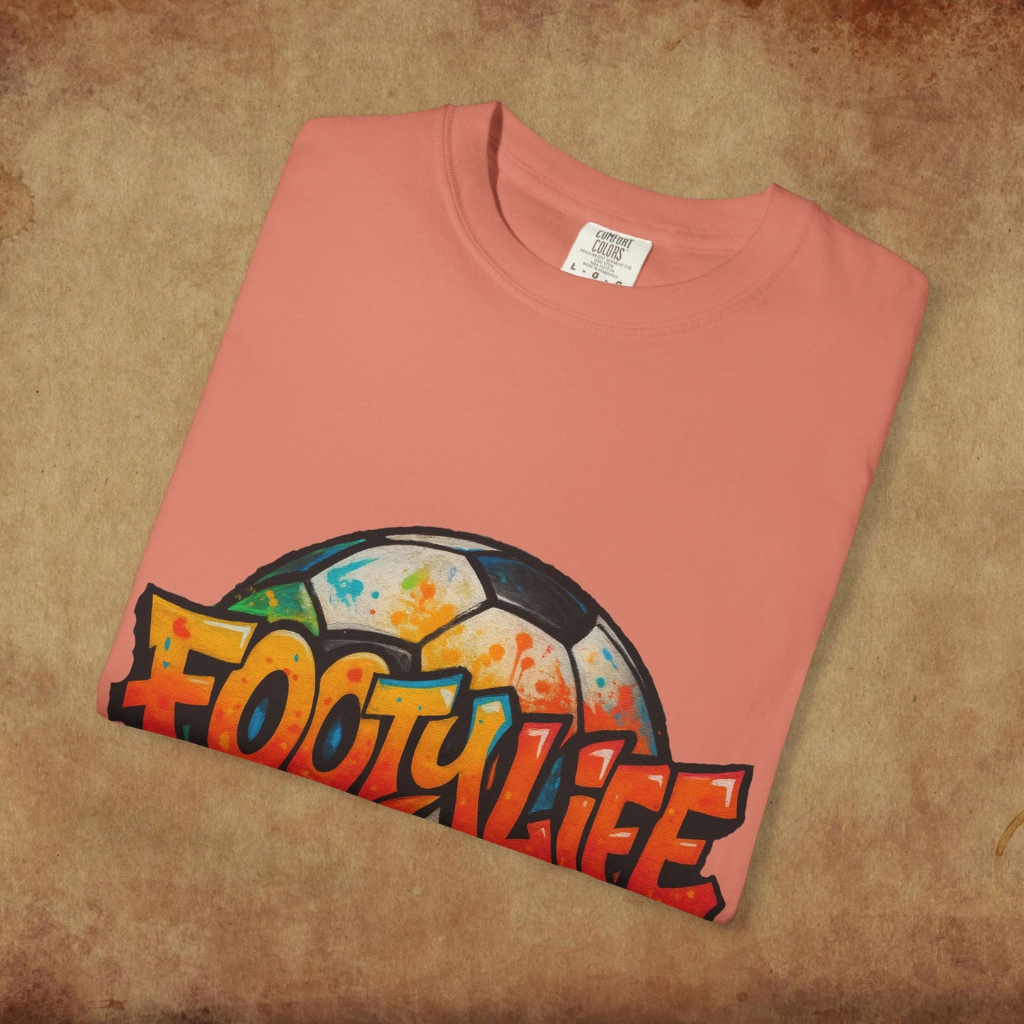 Footy Life Unisex Garment-Dyed T-Shirt