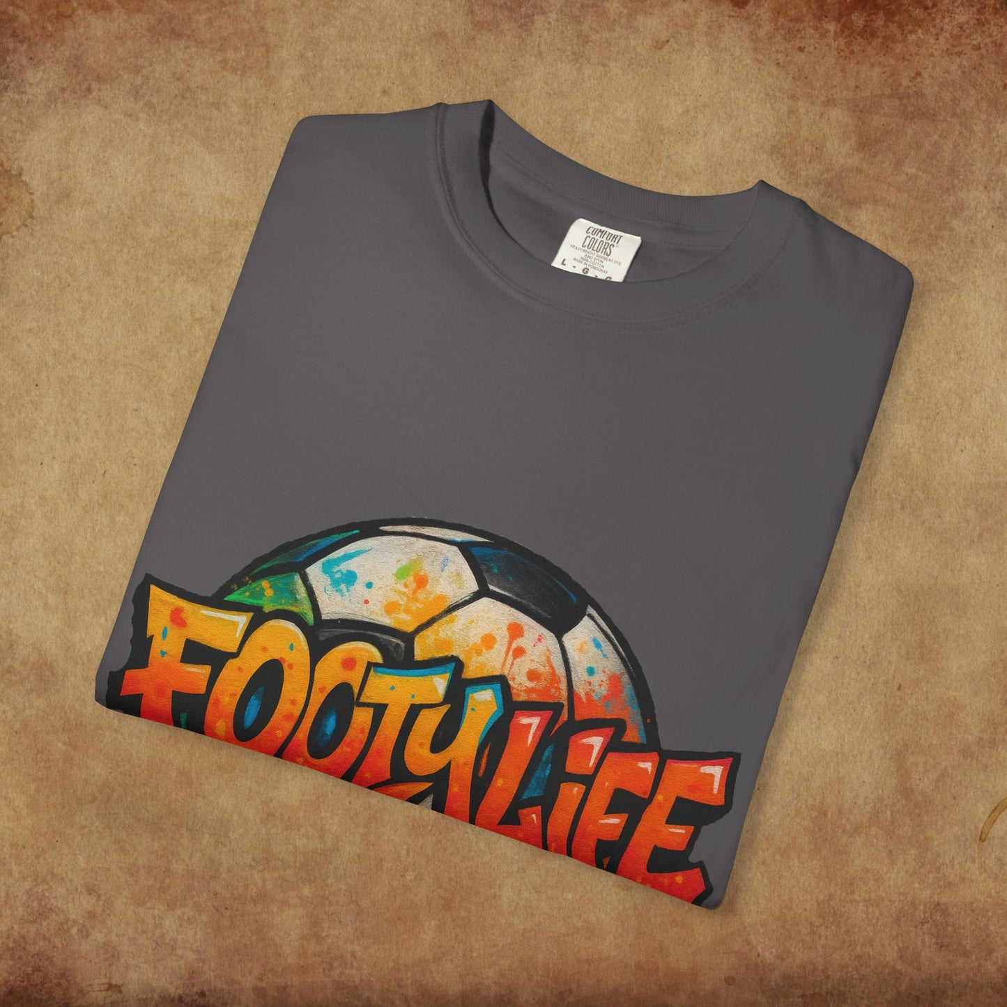 Footy Life Unisex Garment-Dyed T-Shirt