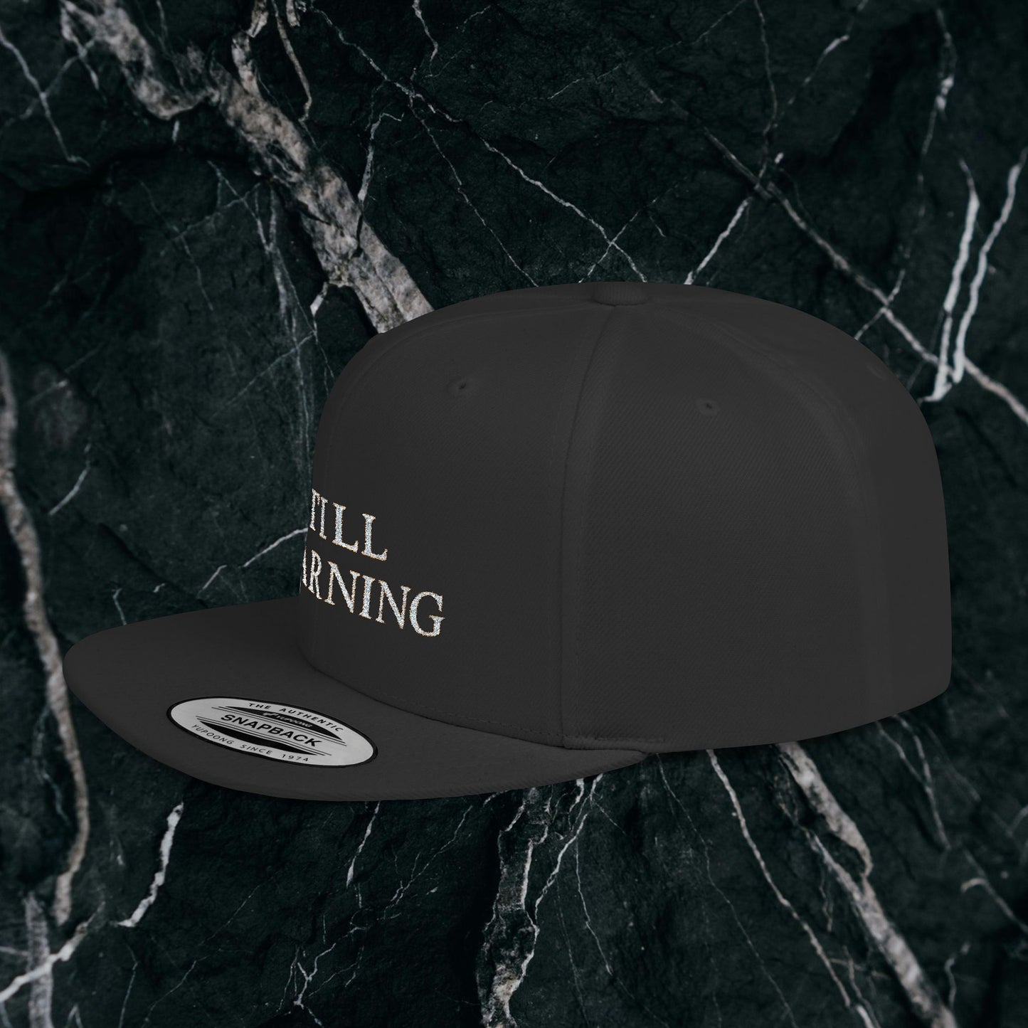 Flat Bill Snapback Hat