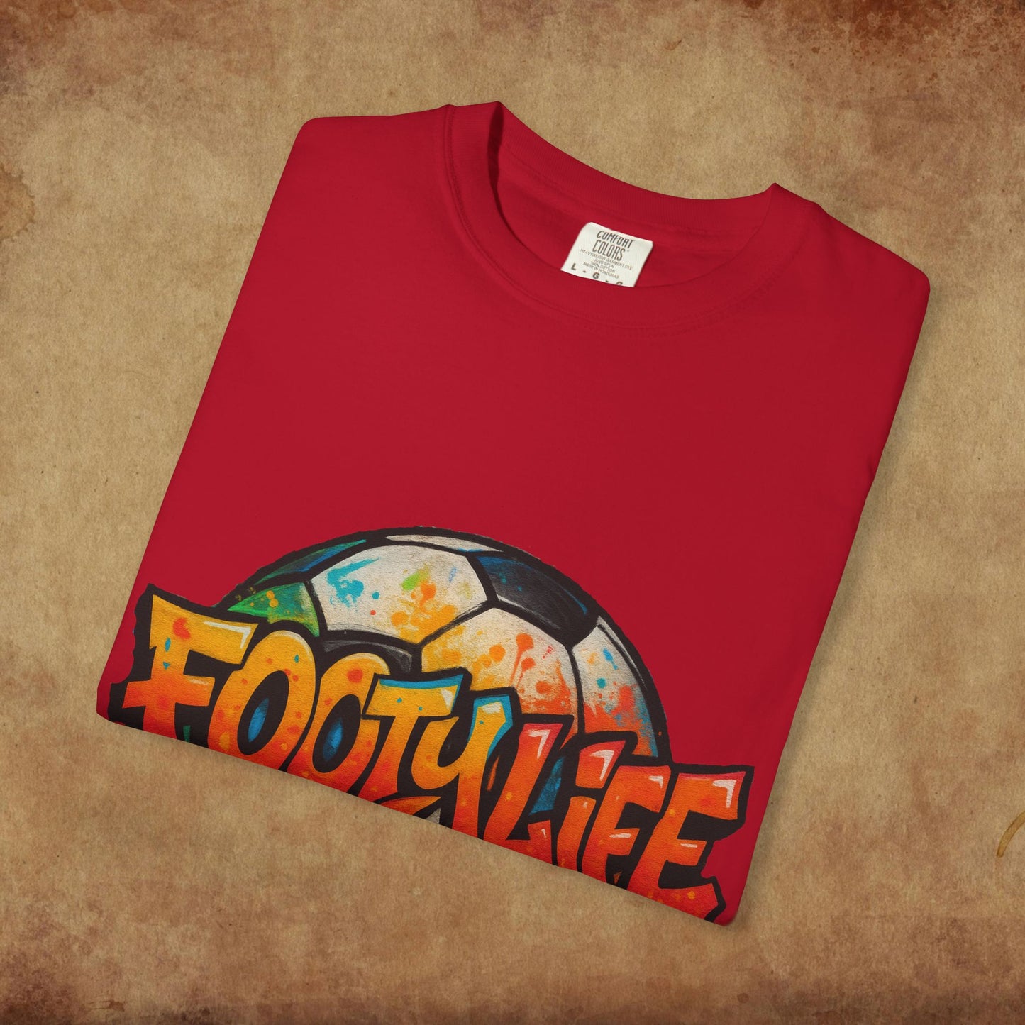 Footy Life Unisex Garment-Dyed T-Shirt