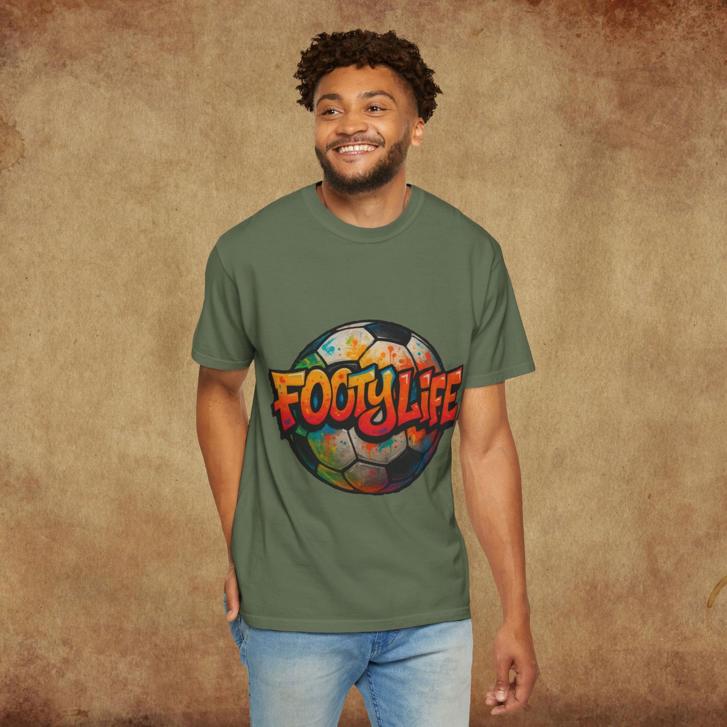 Footy Life Unisex Garment-Dyed T-Shirt