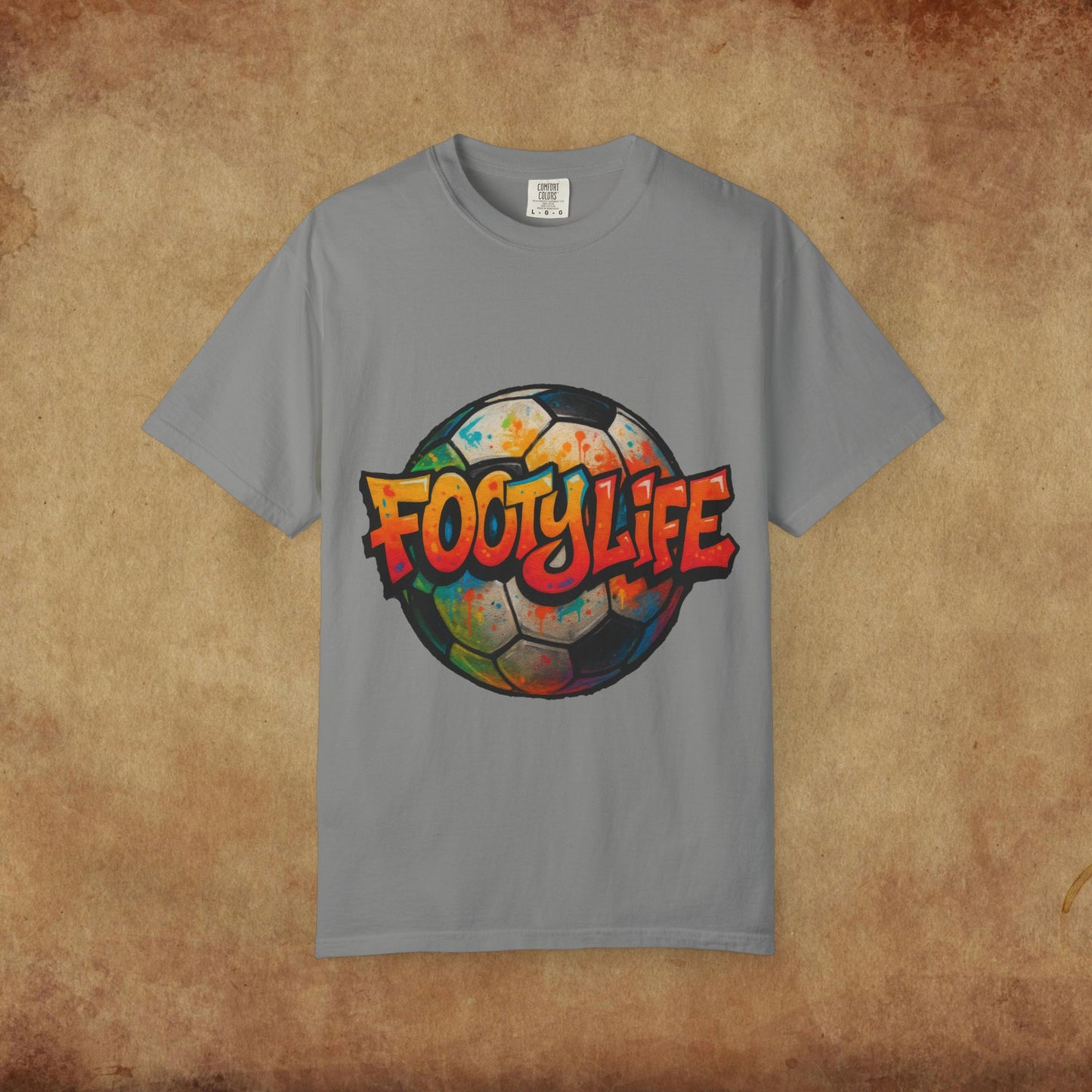 Footy Life Unisex Garment-Dyed T-Shirt