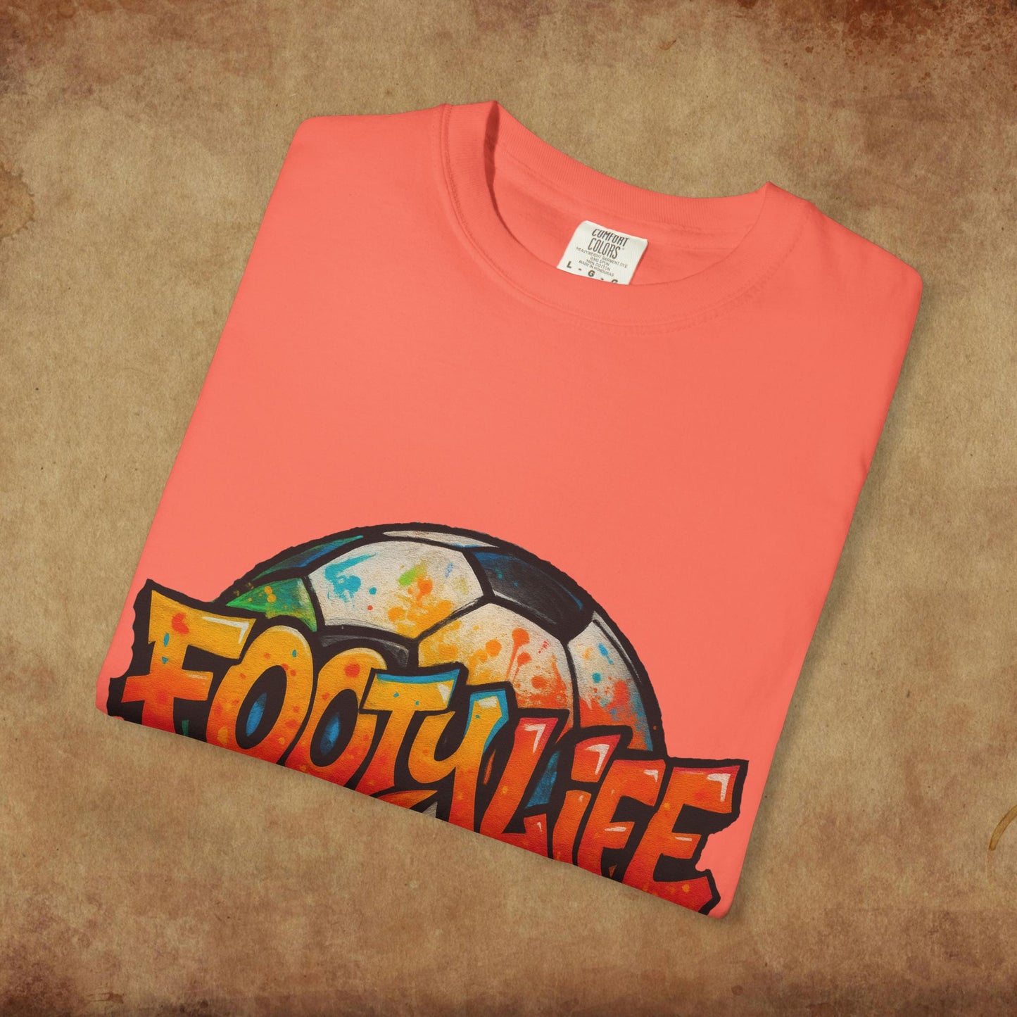 Footy Life Unisex Garment-Dyed T-Shirt