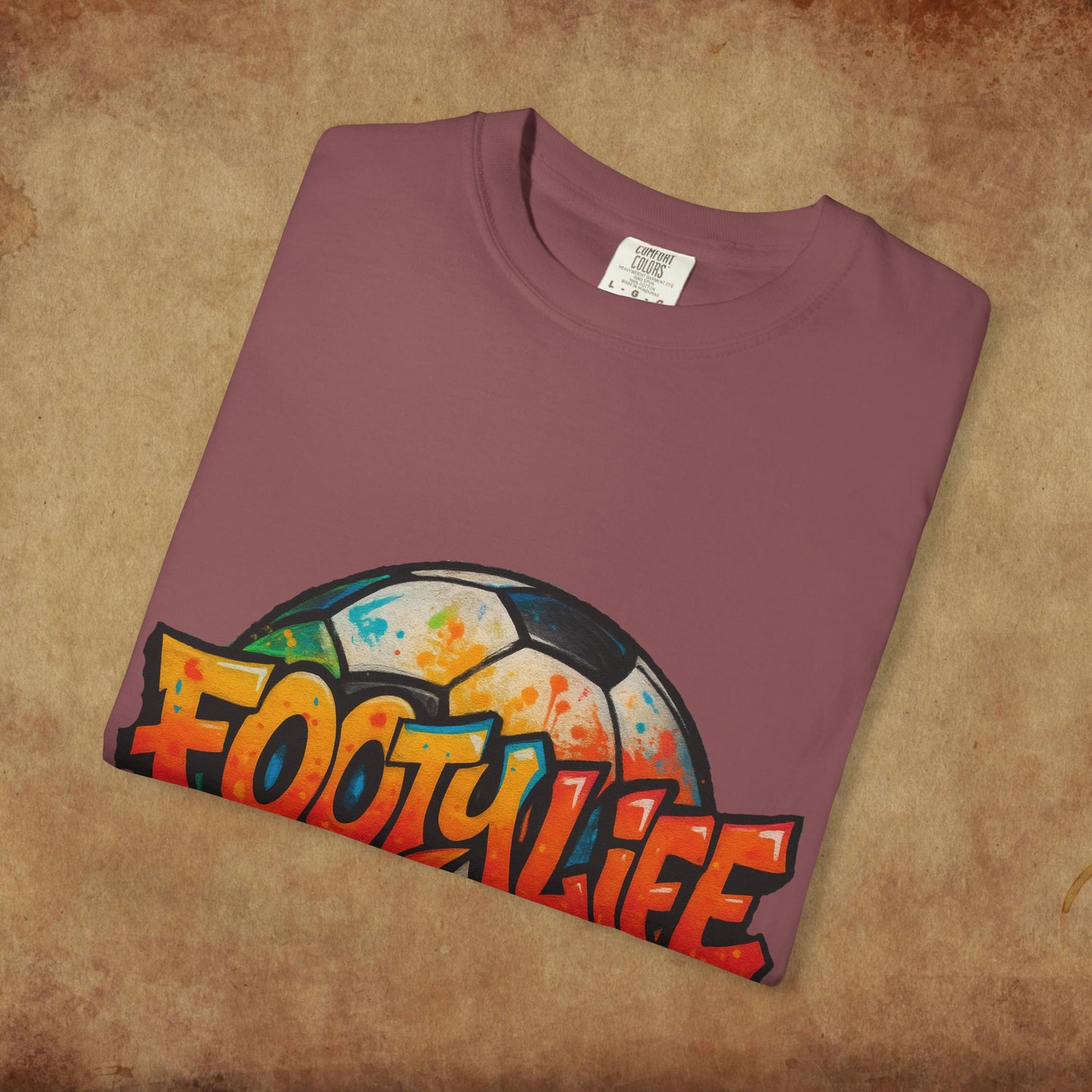 Footy Life Unisex Garment-Dyed T-Shirt