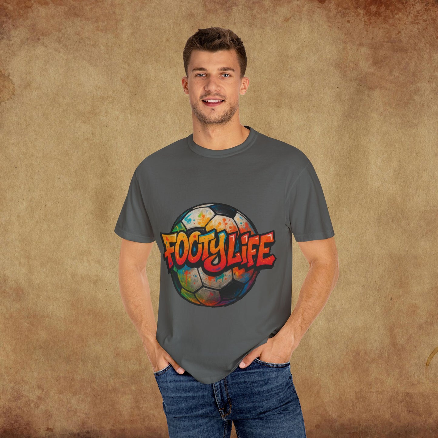 Footy Life Unisex Garment-Dyed T-Shirt