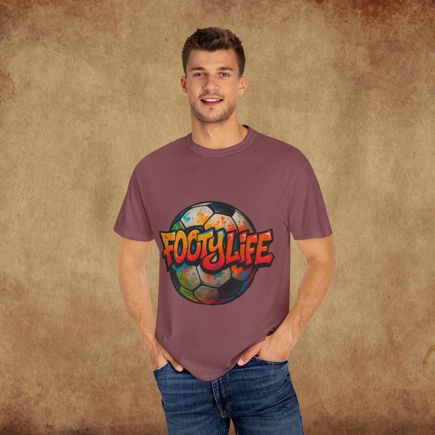 Footy Life Unisex Garment-Dyed T-Shirt
