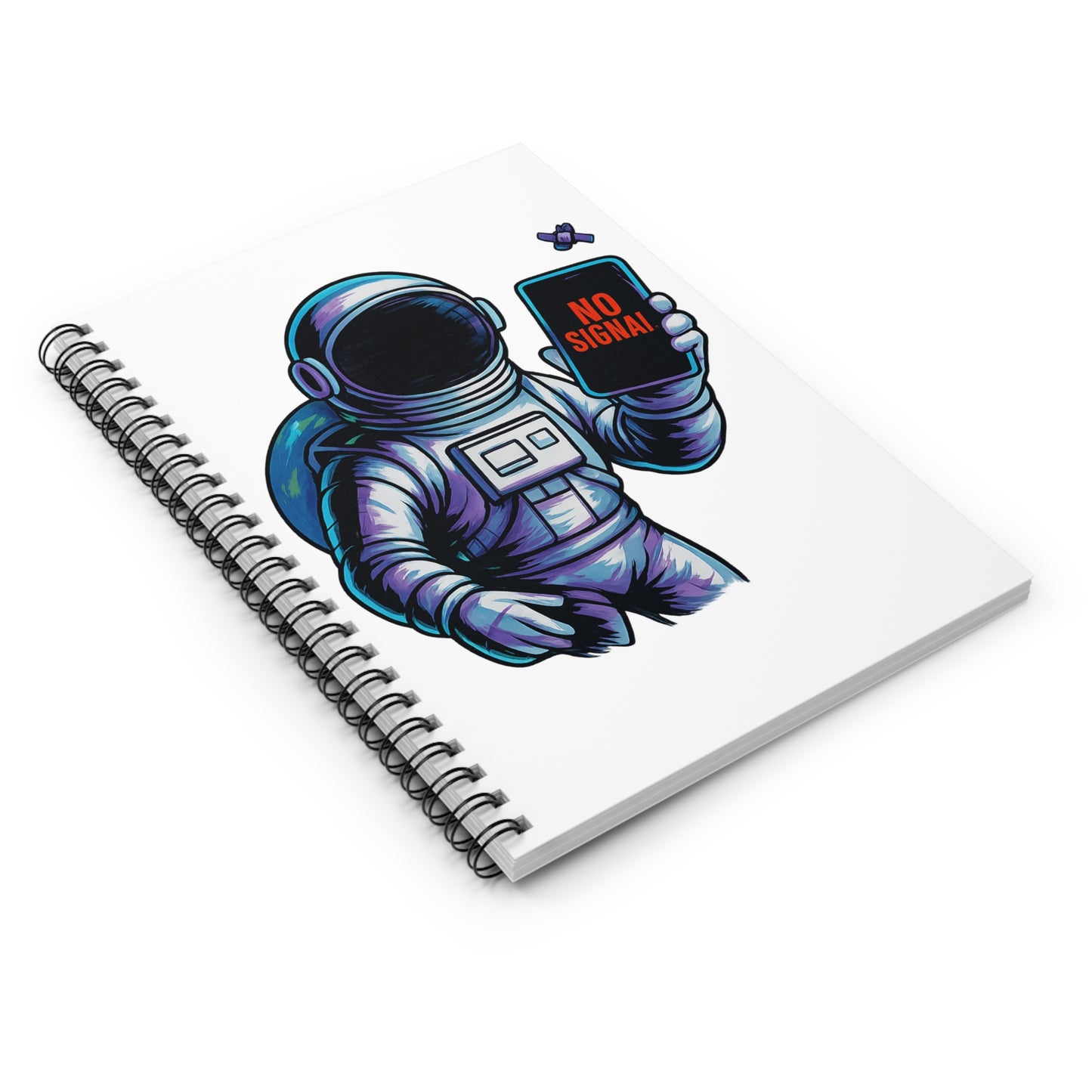Astronaut Spiral Notebook