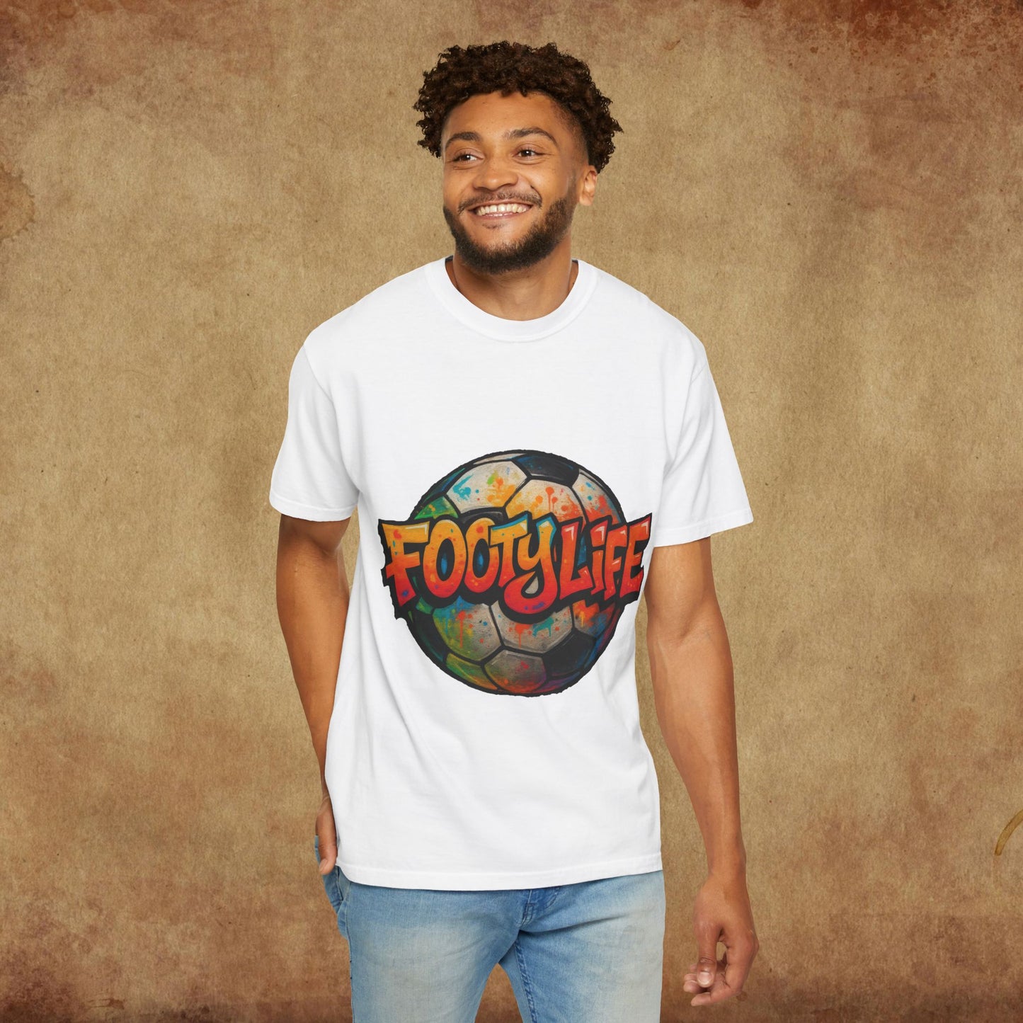 Footy Life Unisex Garment-Dyed T-Shirt
