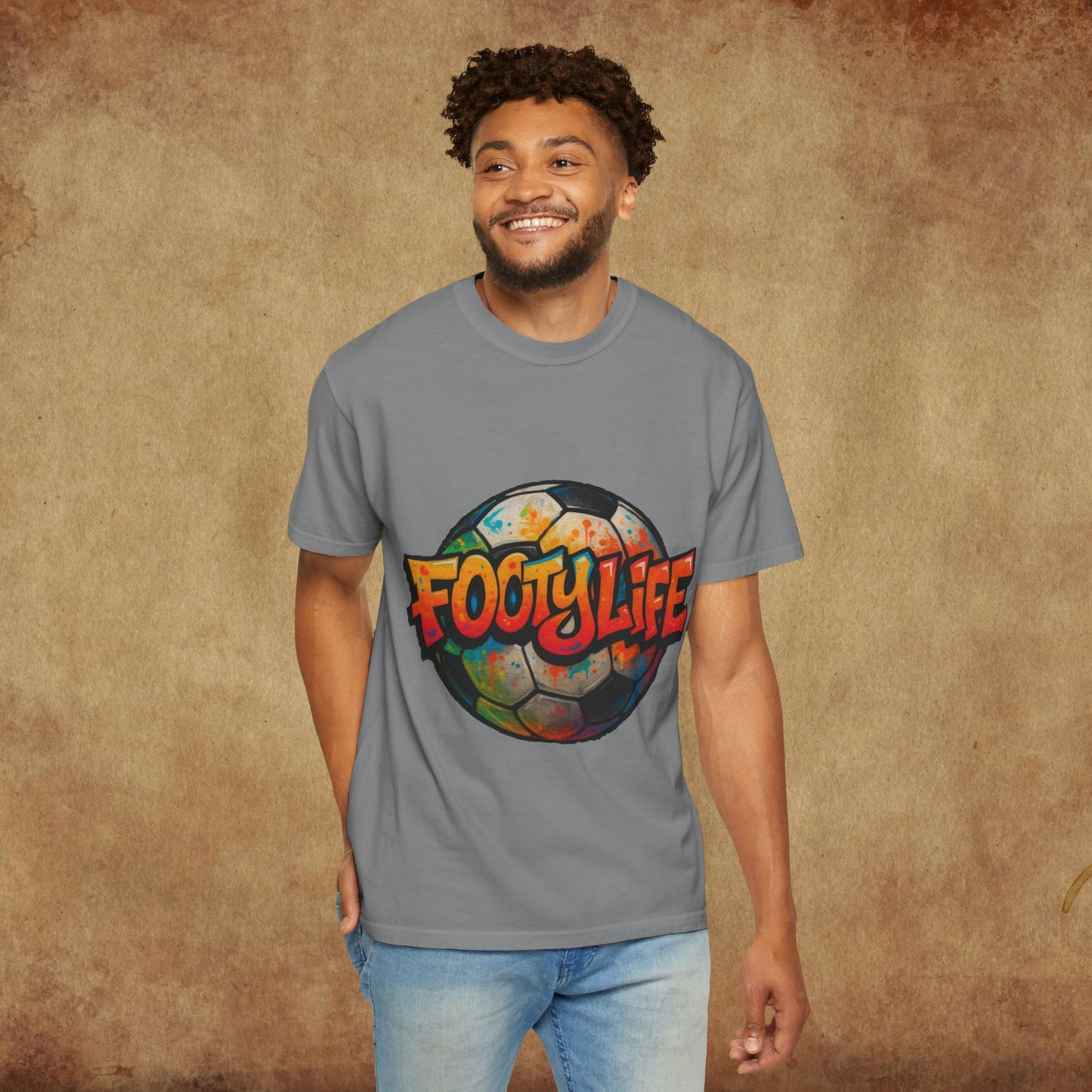 Footy Life Unisex Garment-Dyed T-Shirt