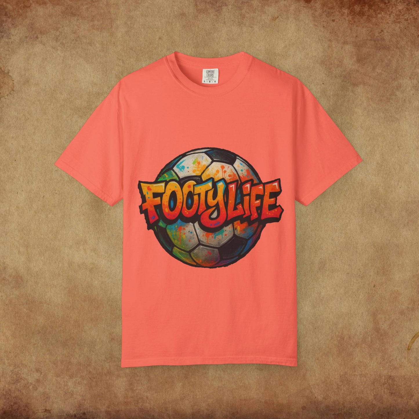 Footy Life Unisex Garment-Dyed T-Shirt