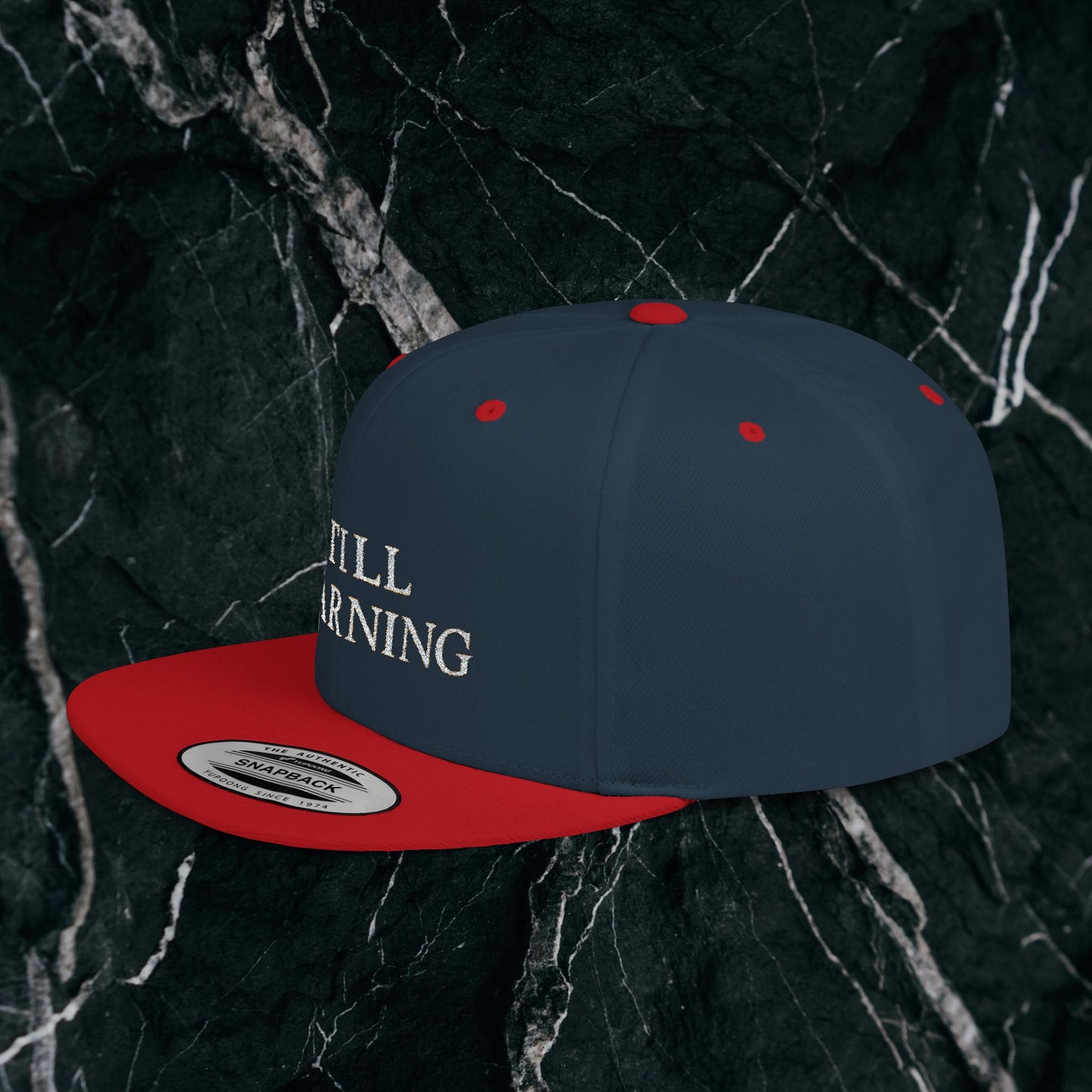 Flat Bill Snapback Hat