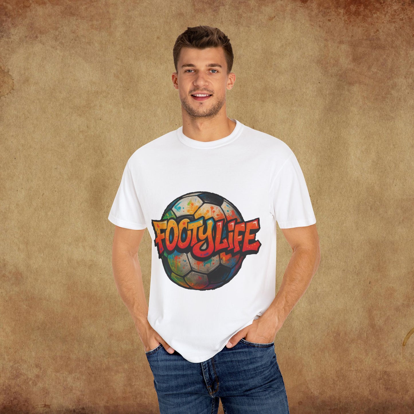 Footy Life Unisex Garment-Dyed T-Shirt