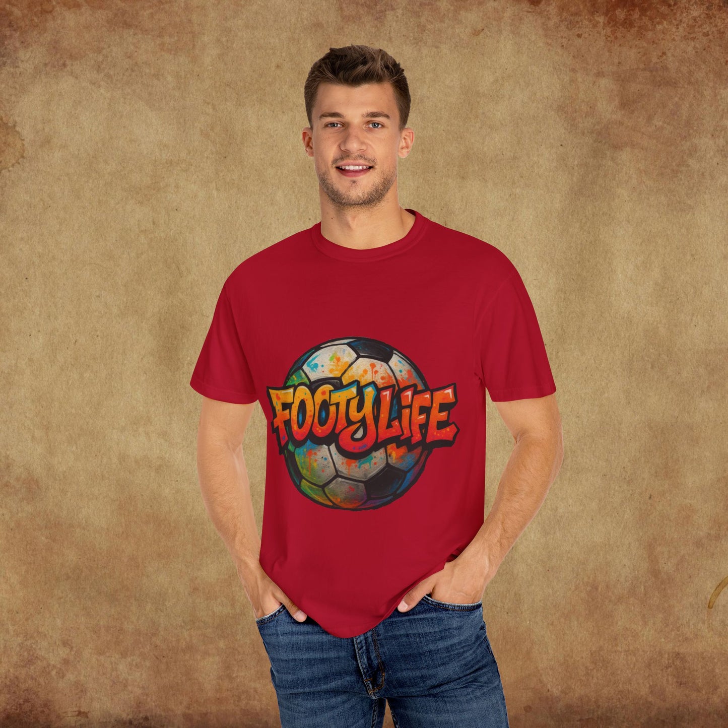 Footy Life Unisex Garment-Dyed T-Shirt