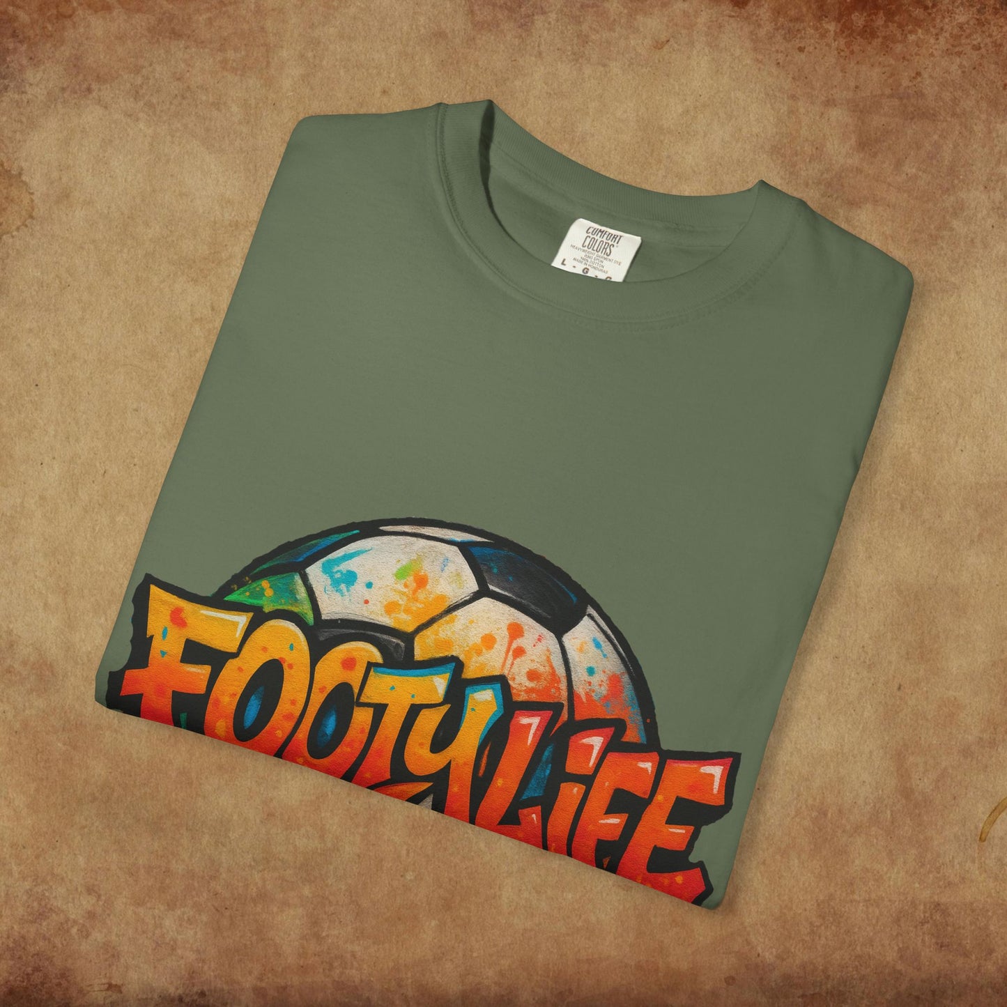 Footy Life Unisex Garment-Dyed T-Shirt