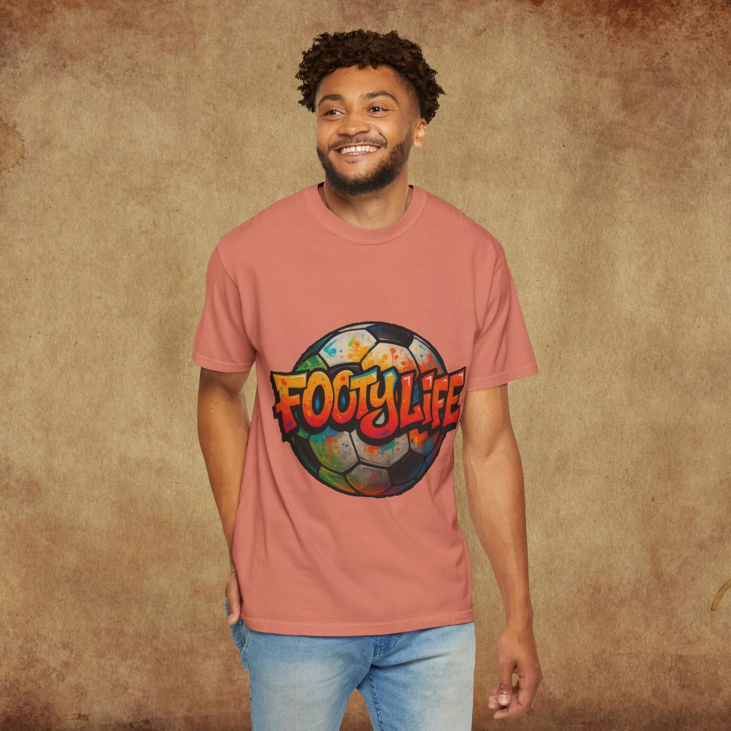 Footy Life Unisex Garment-Dyed T-Shirt