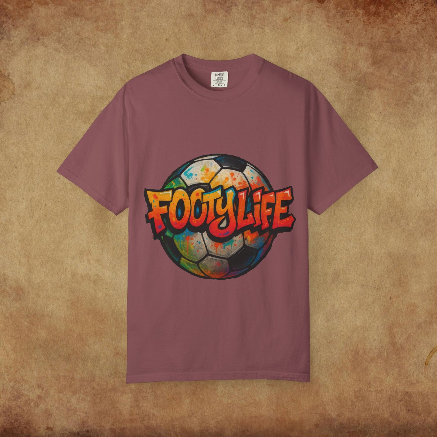 Footy Life Unisex Garment-Dyed T-Shirt