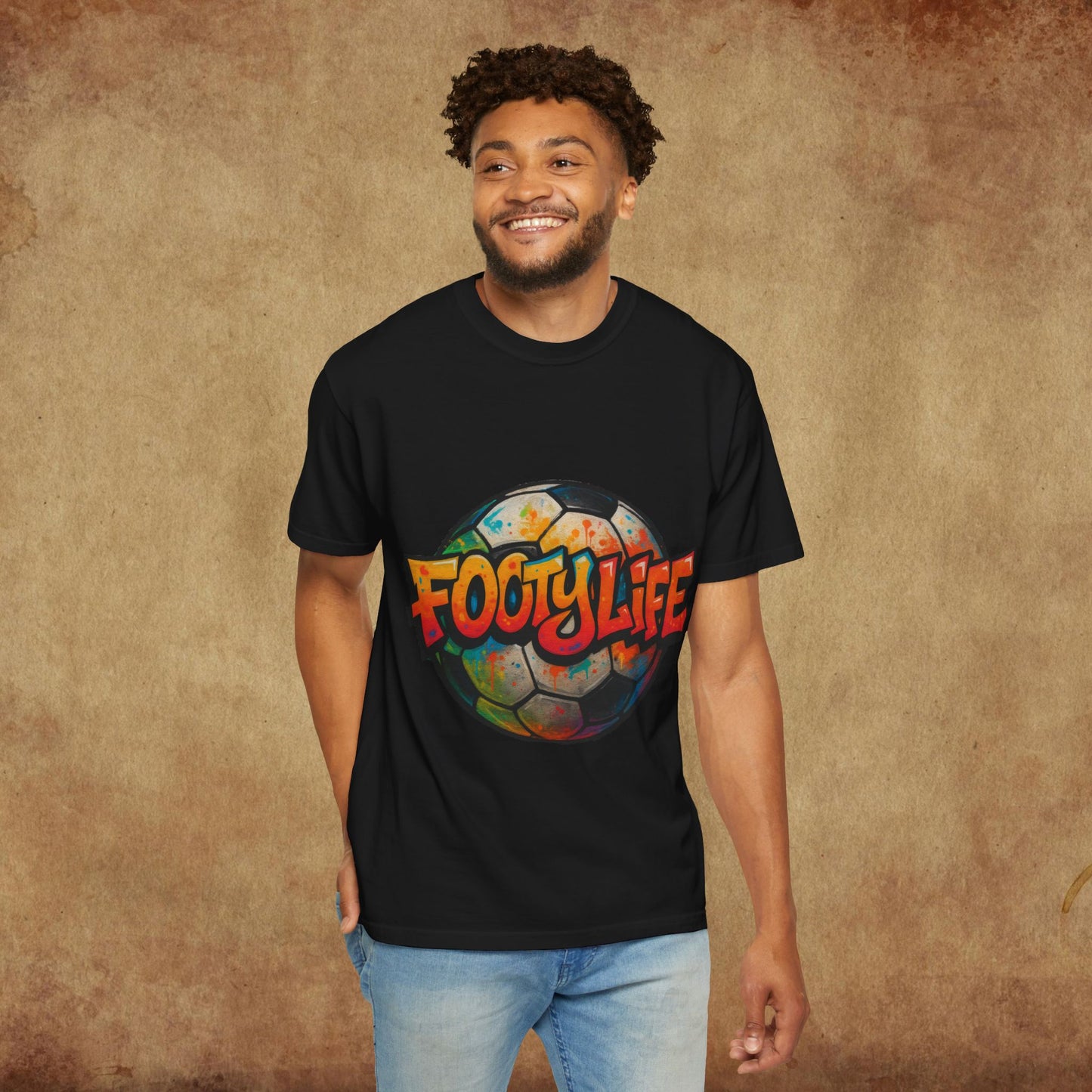 Footy Life Unisex Garment-Dyed T-Shirt
