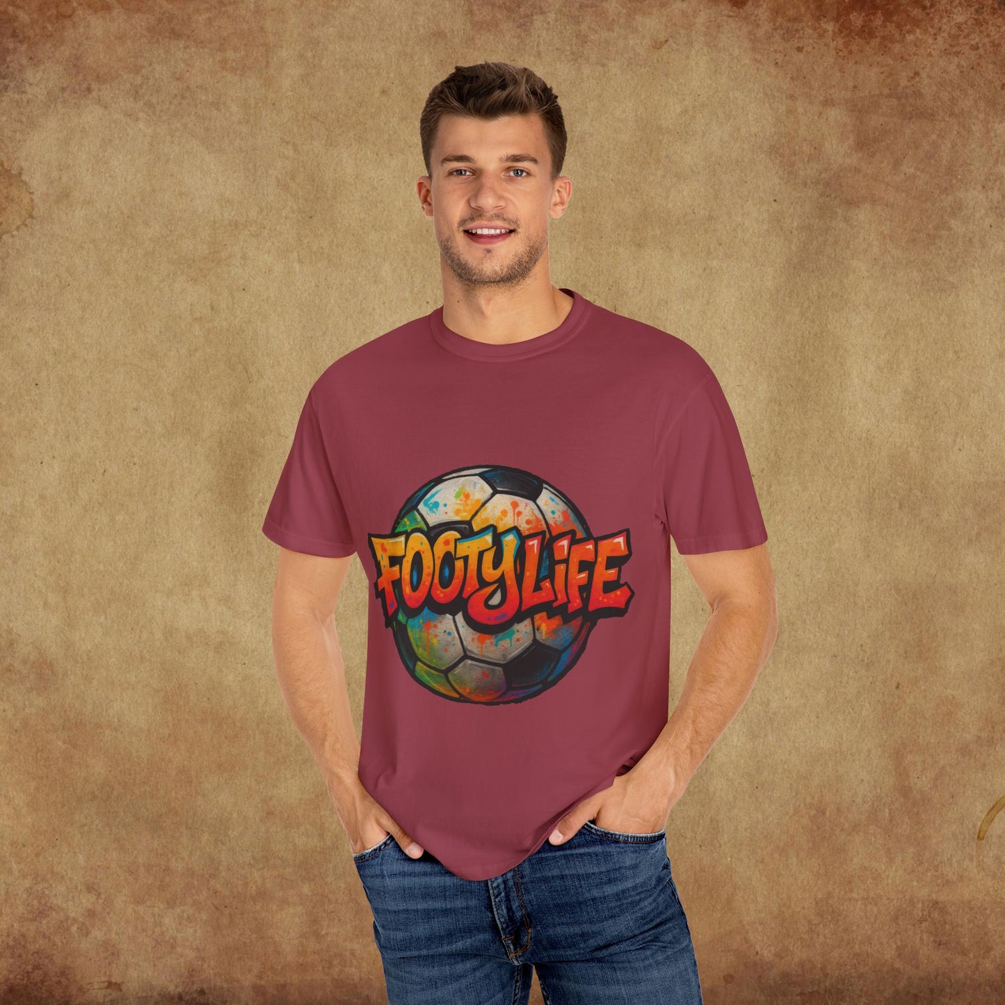 Footy Life Unisex Garment-Dyed T-Shirt