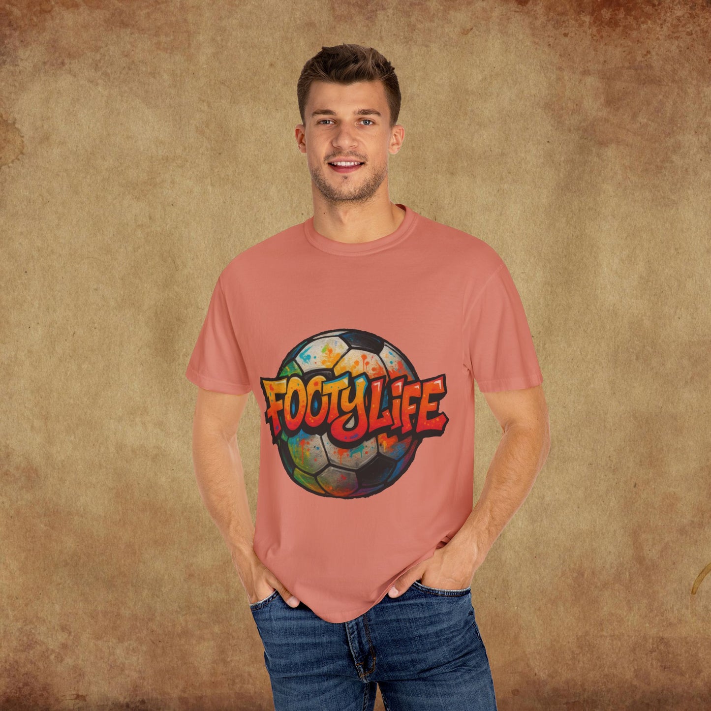 Footy Life Unisex Garment-Dyed T-Shirt