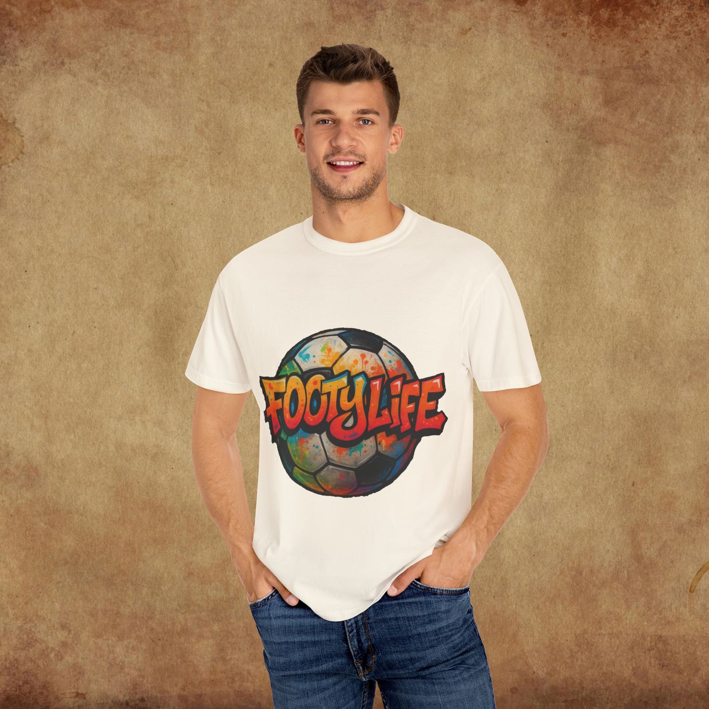 Footy Life Unisex Garment-Dyed T-Shirt