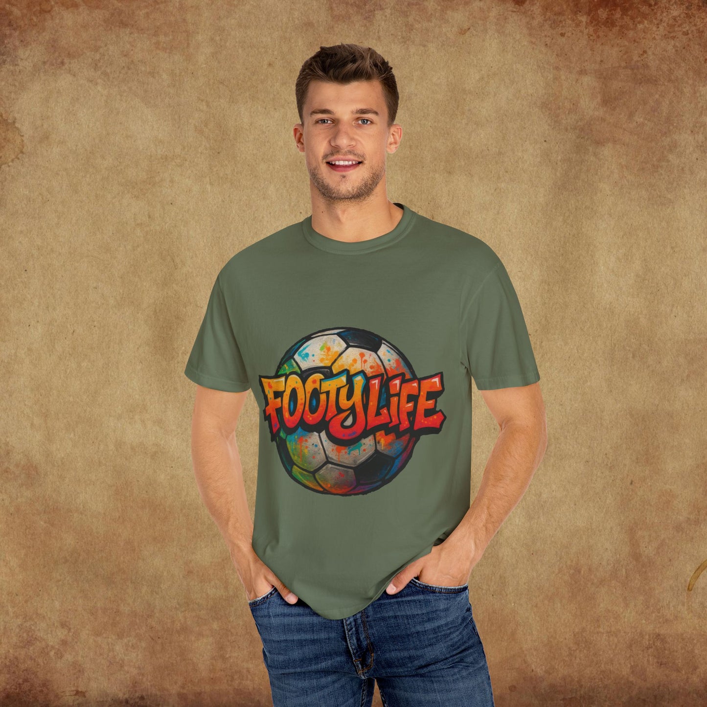 Footy Life Unisex Garment-Dyed T-Shirt