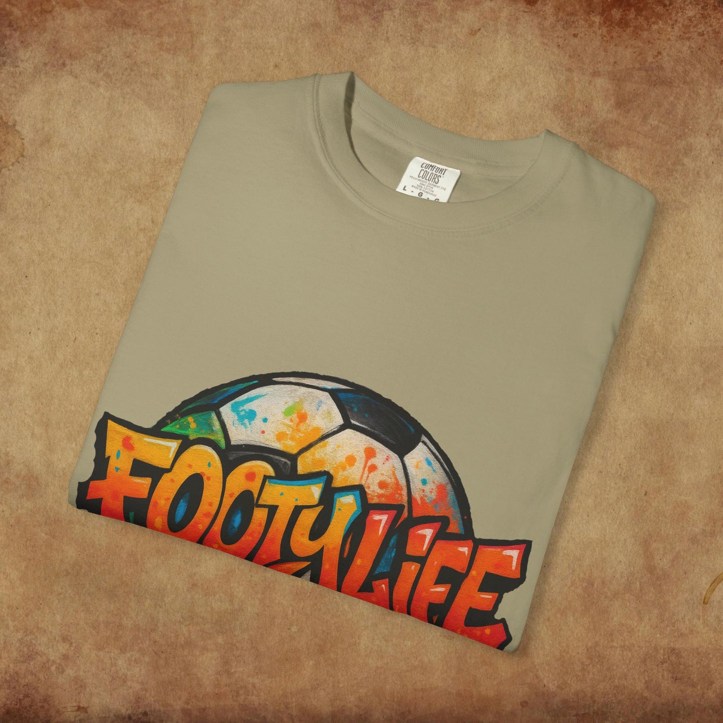 Footy Life Unisex Garment-Dyed T-Shirt
