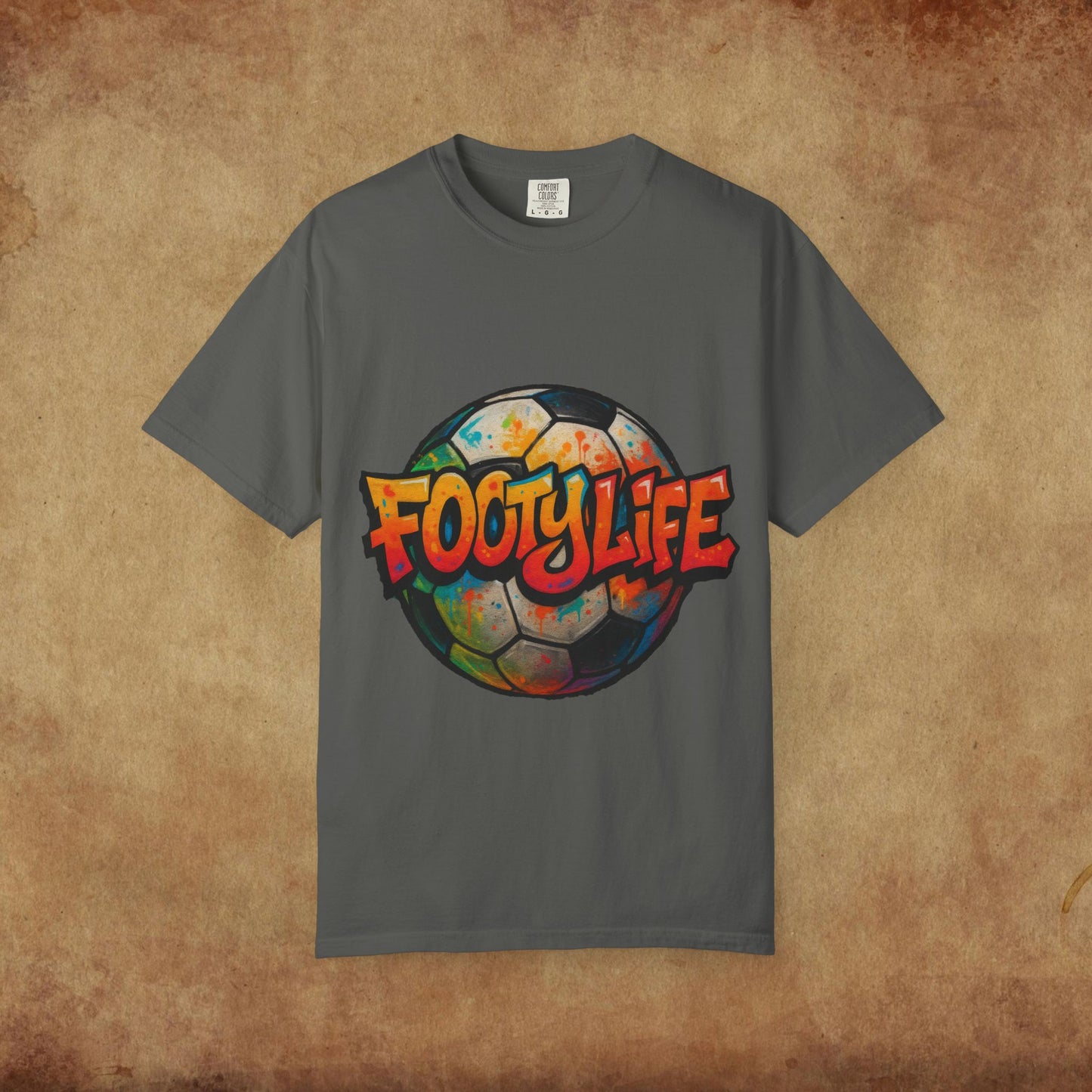 Footy Life Unisex Garment-Dyed T-Shirt