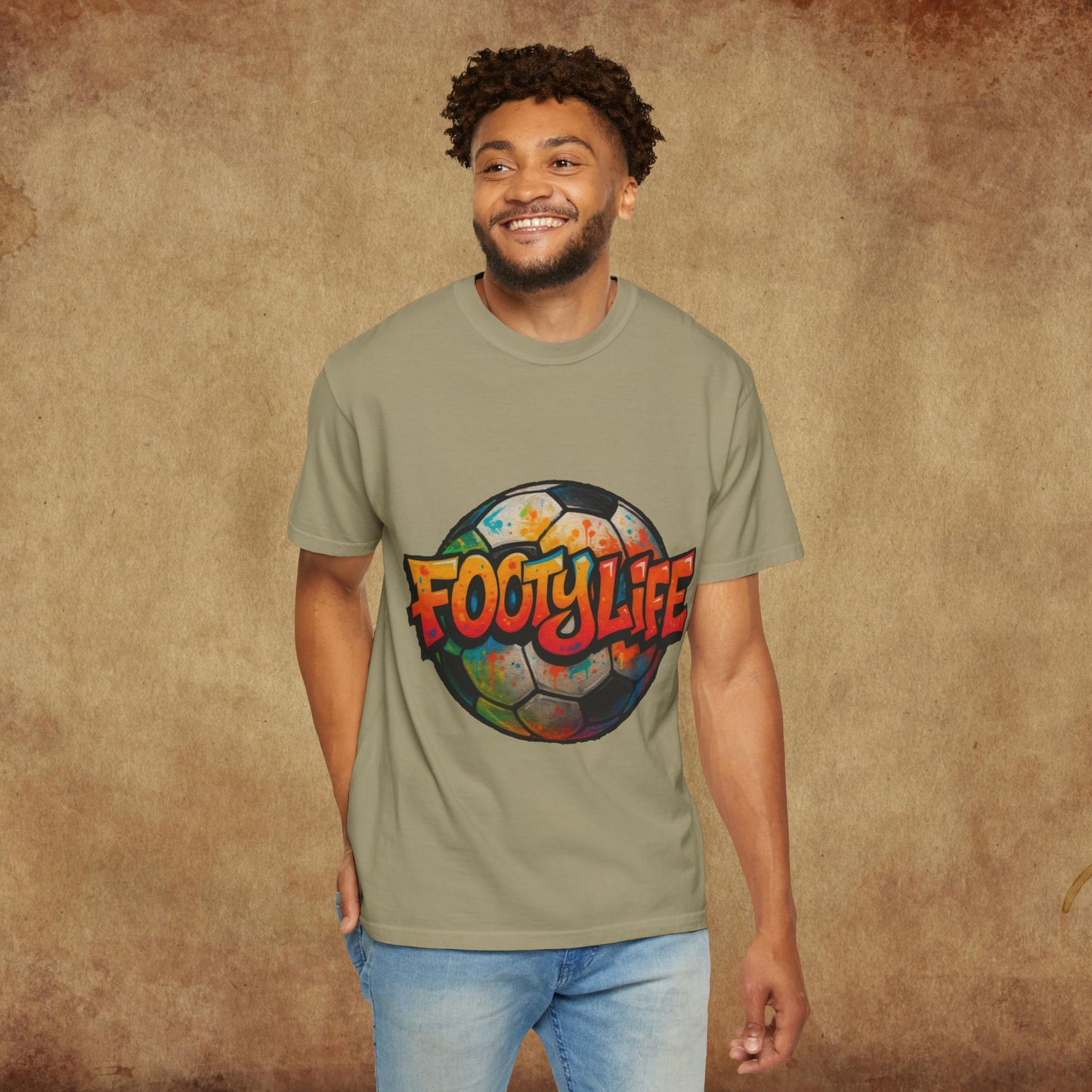 Footy Life Unisex Garment-Dyed T-Shirt